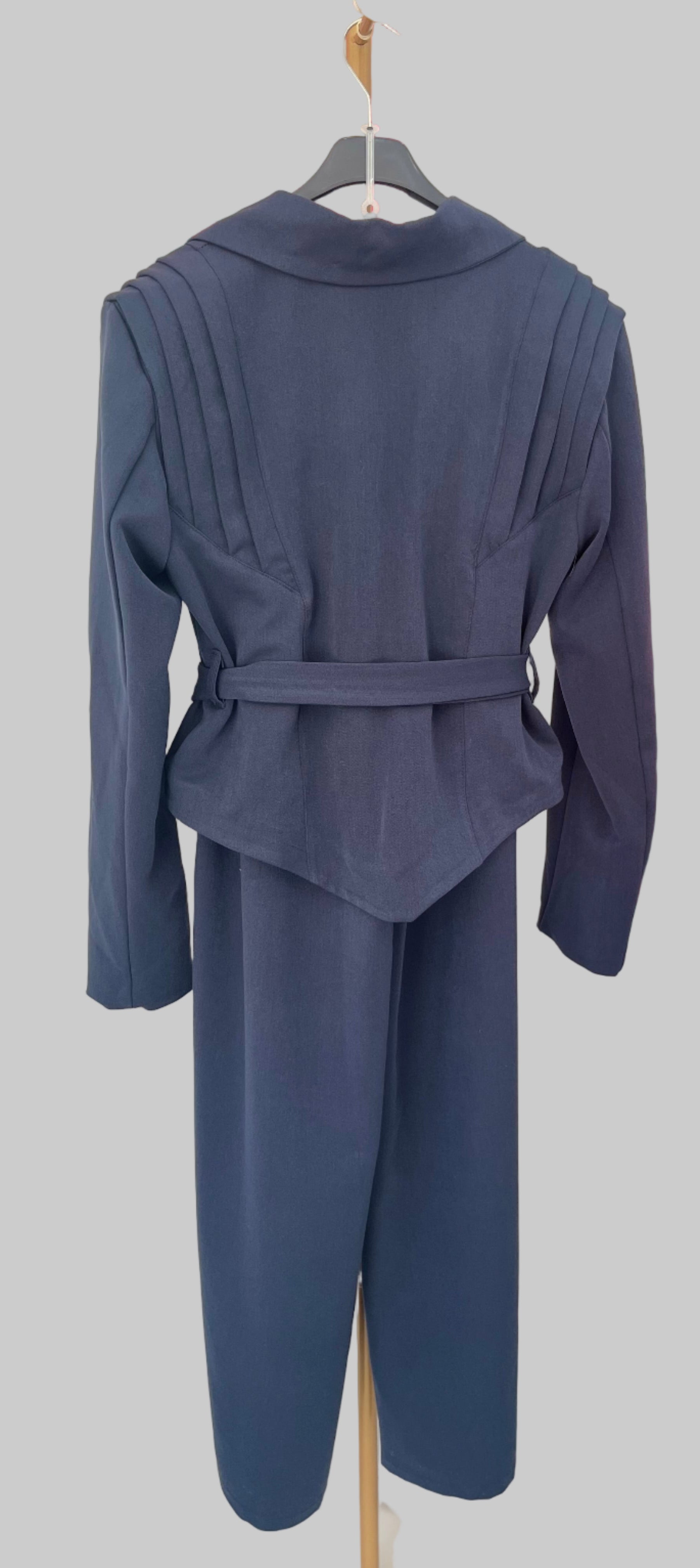 Tailleur Kim Giacca e Pantalone con Cintura - Completo Donna