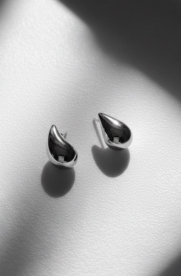 Orecchini Goccia Mini Argento - Eleganti