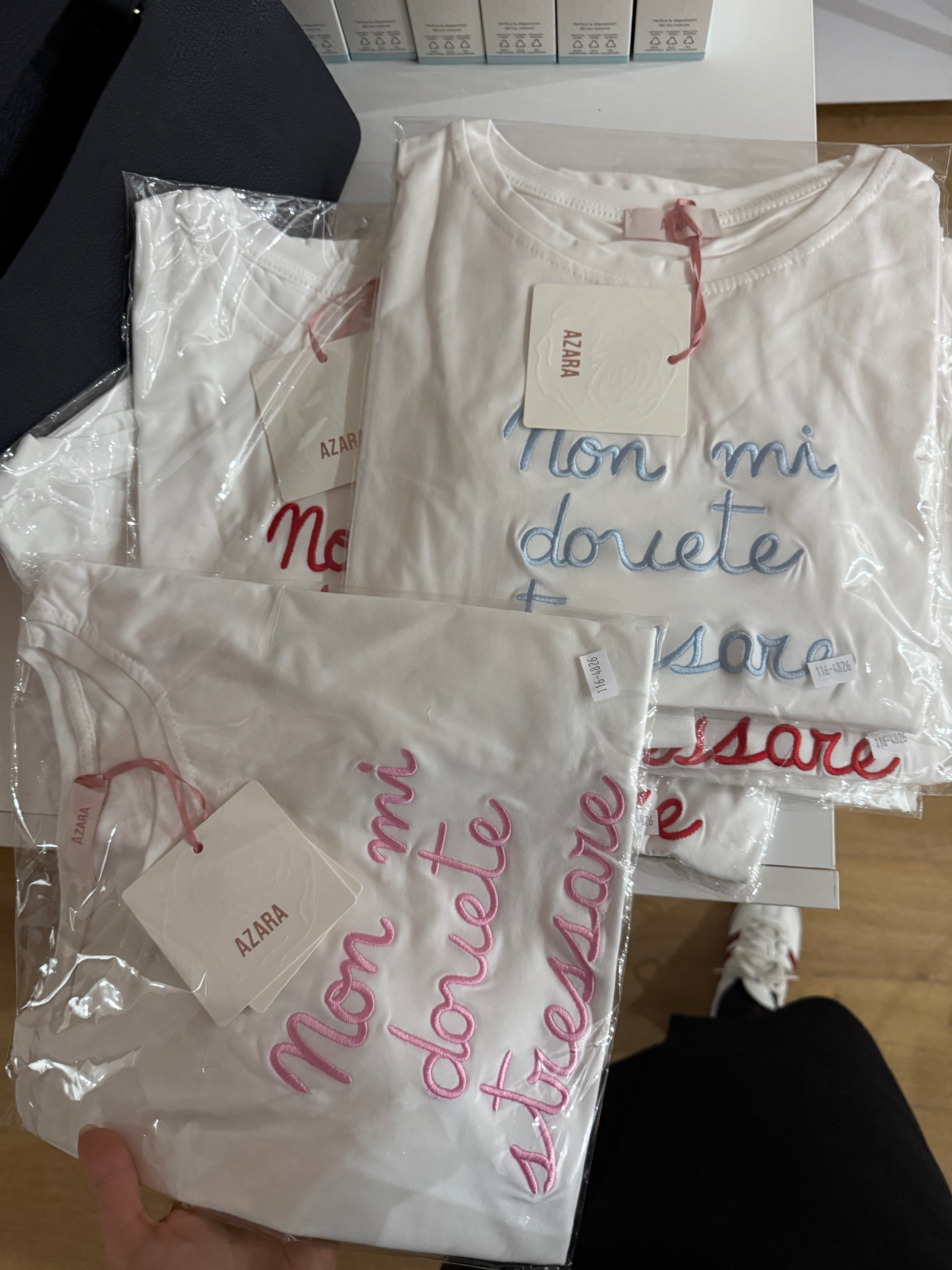 T-shirt Donna con Scritta Simpatica - Taglia Unica S-L