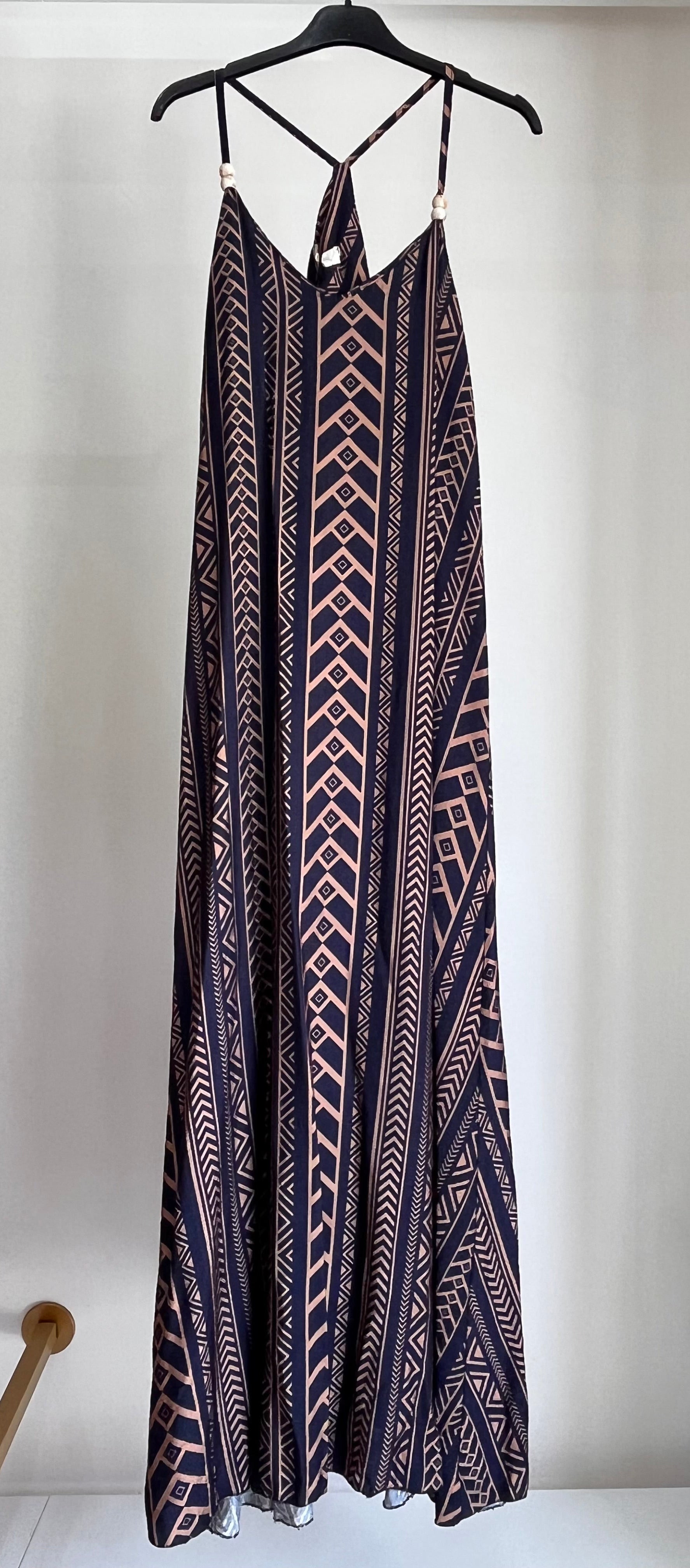 Abito Alicia - Maxi Dress con Stampa Geometrica