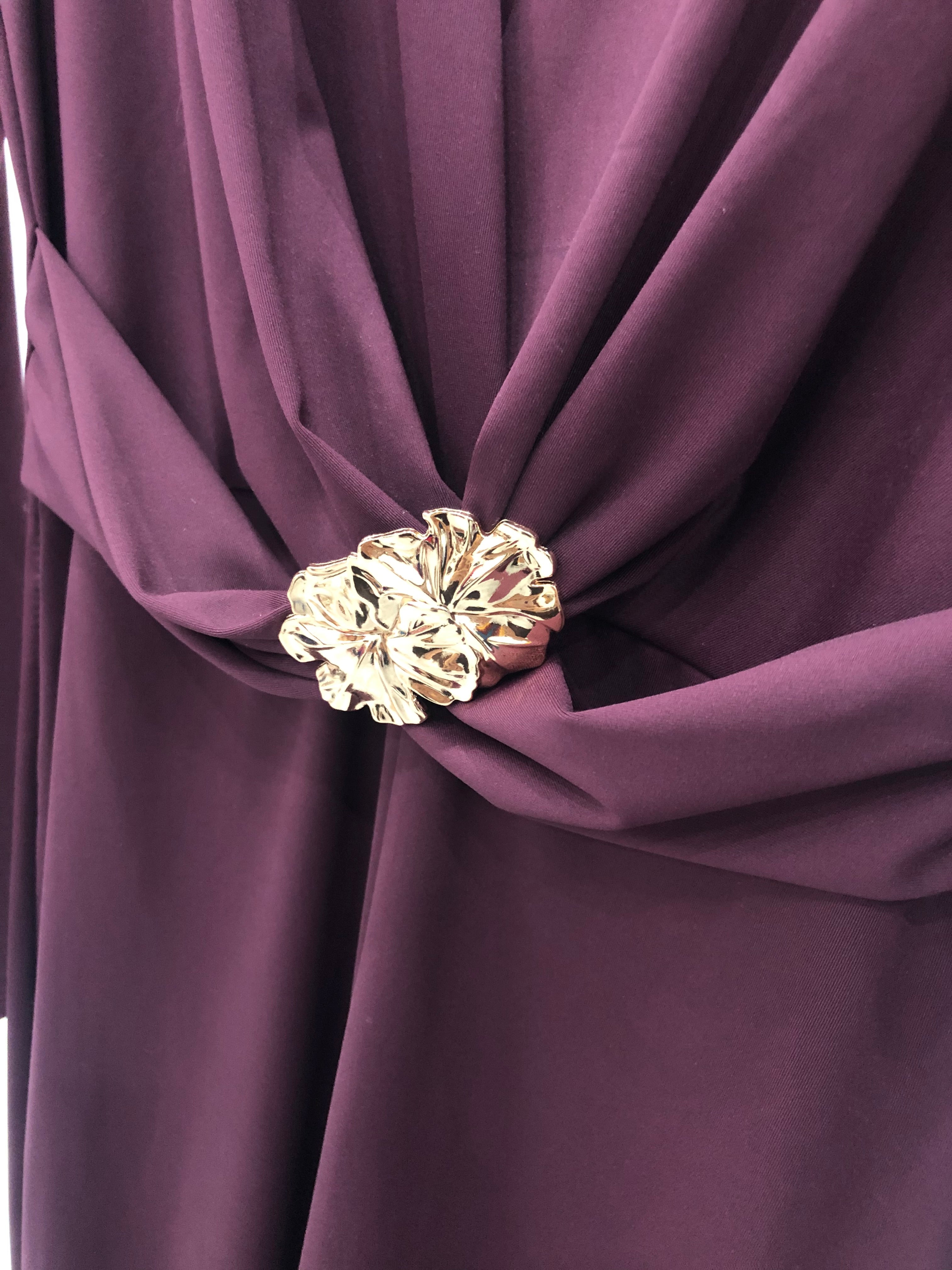 Tuta Greta Elegante con Dettaglio Oro - Jumpsuit Donna