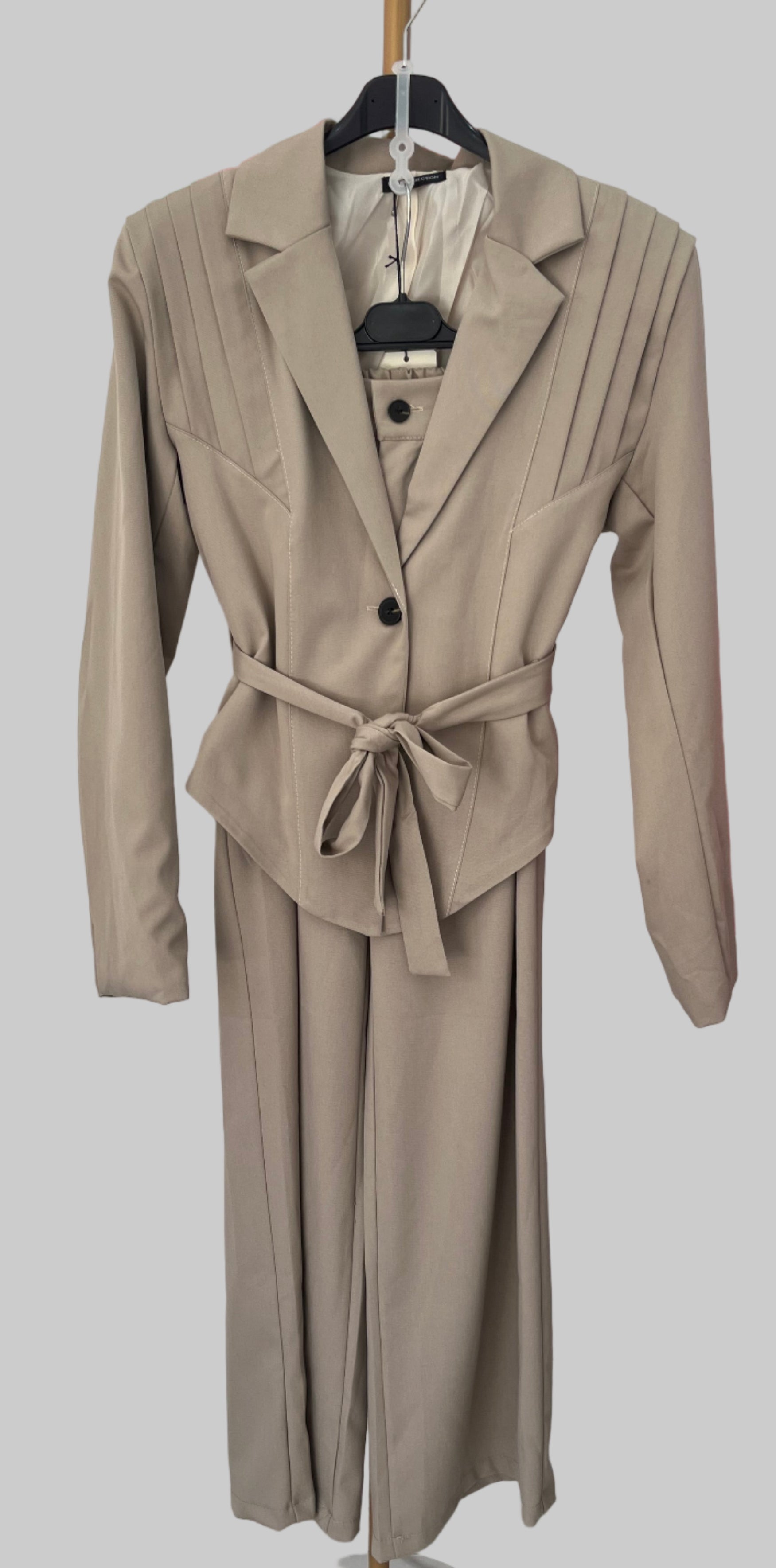 Tailleur Kim Giacca e Pantalone con Cintura - Completo Donna