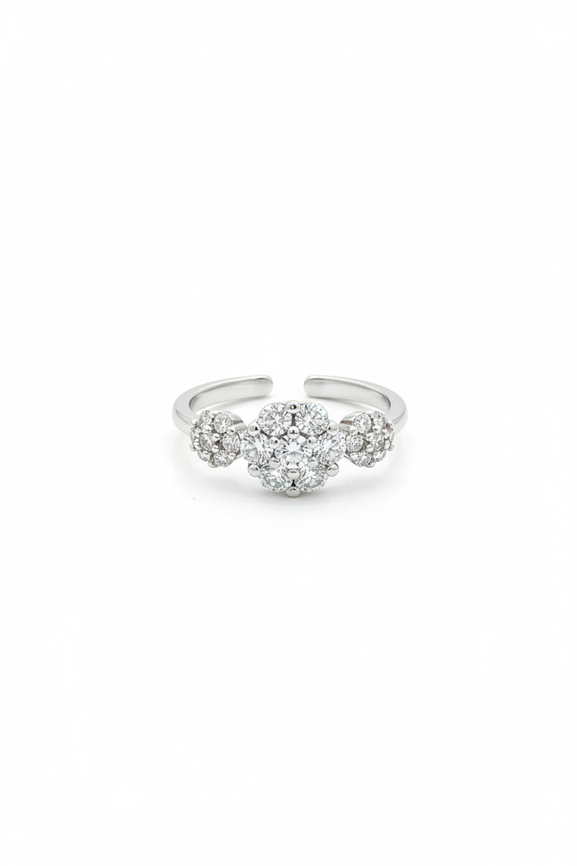 Anello Carmen – Anello Donna Romantico con Dettaglio Floreale