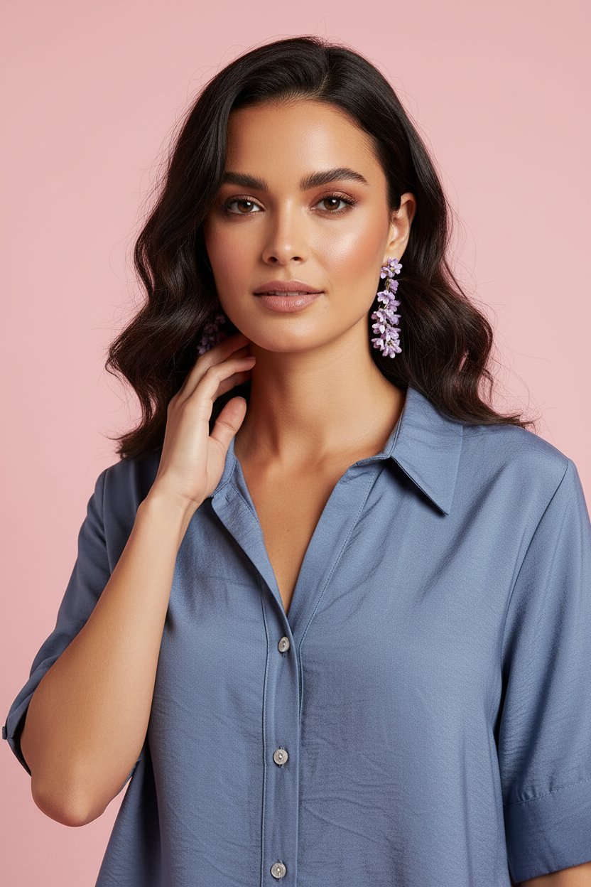 Camicia Carmela - Camicia Leggera Estiva Donna