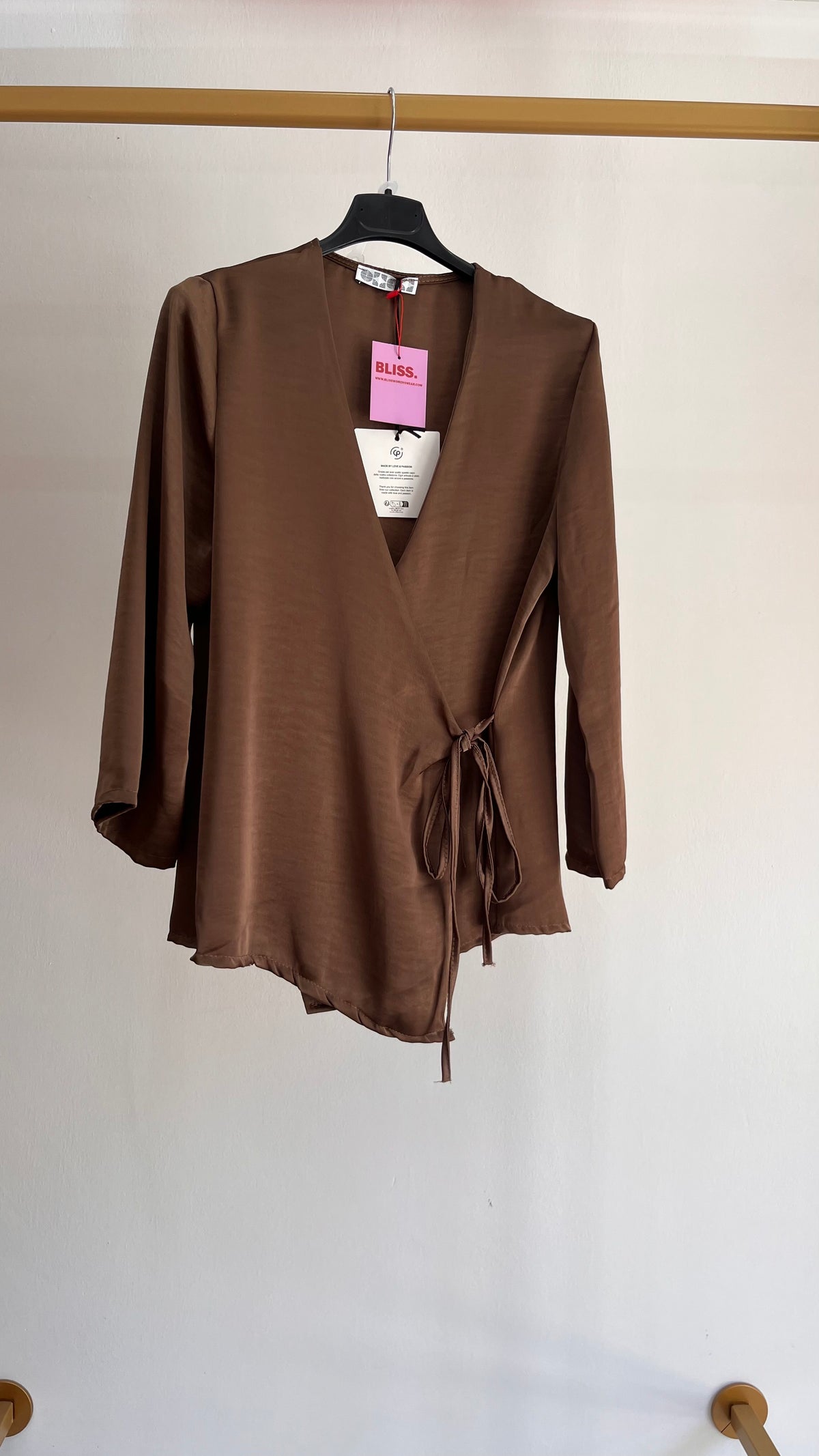 Coordinato Amanda – Top & Pantalone Satin