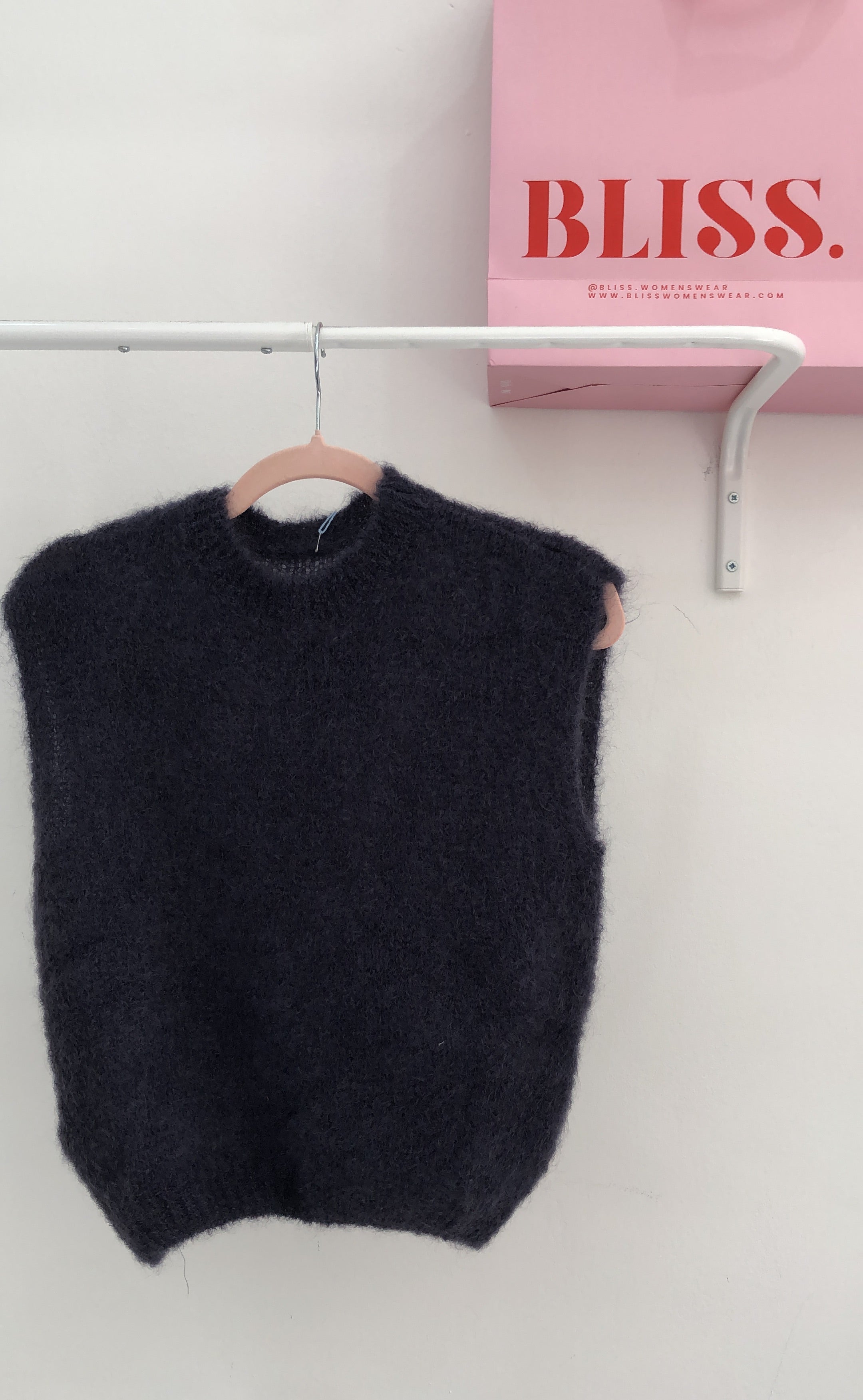 Gilet Priscilla Kid Mohair - Gilet Morbido Elegante Donna