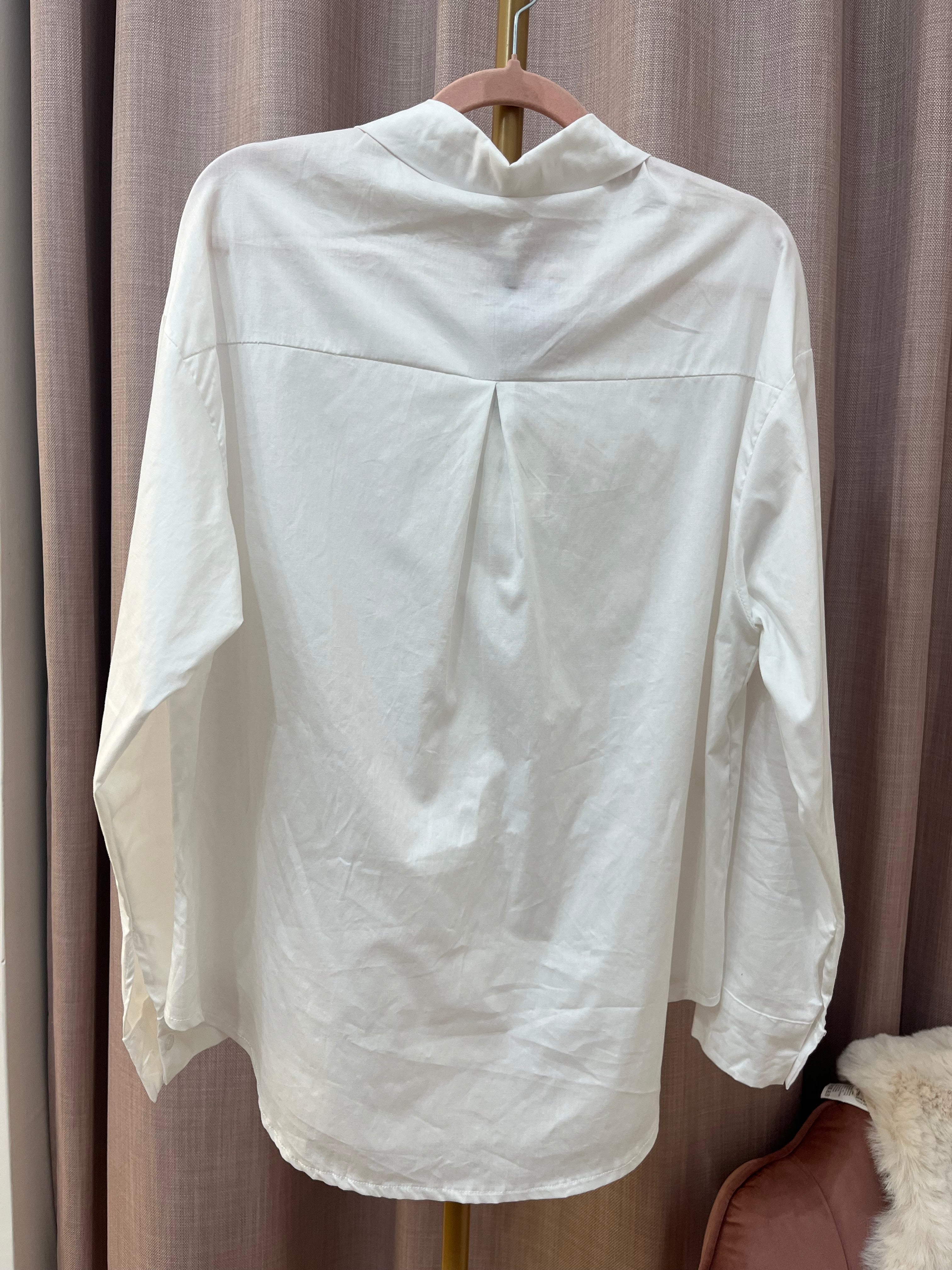 Camicia Belen - Camicia oversize donna. Elegante fresca e leggera | Taglia Unica