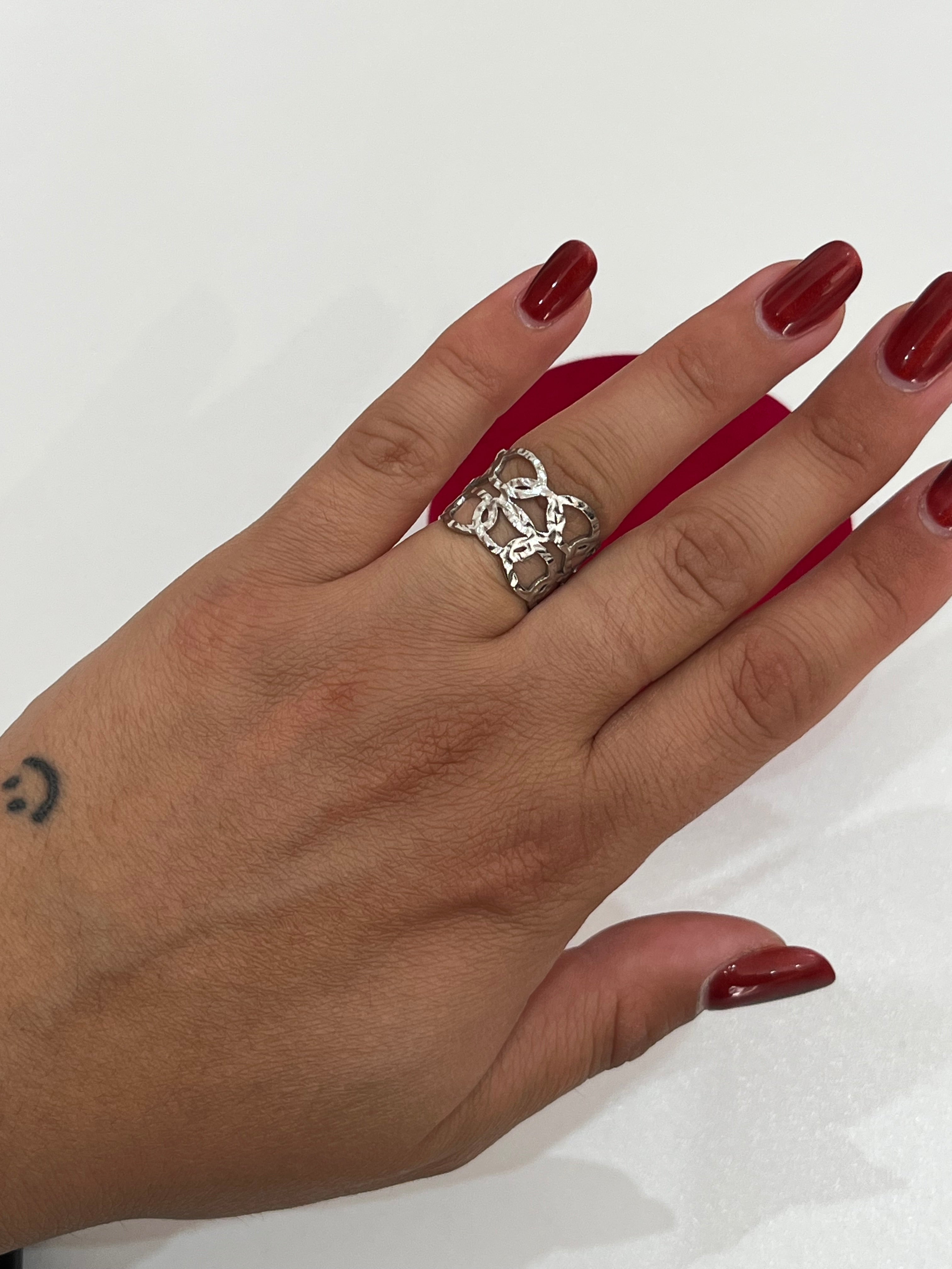 Anello Cathy – Anello Donna intrecciato