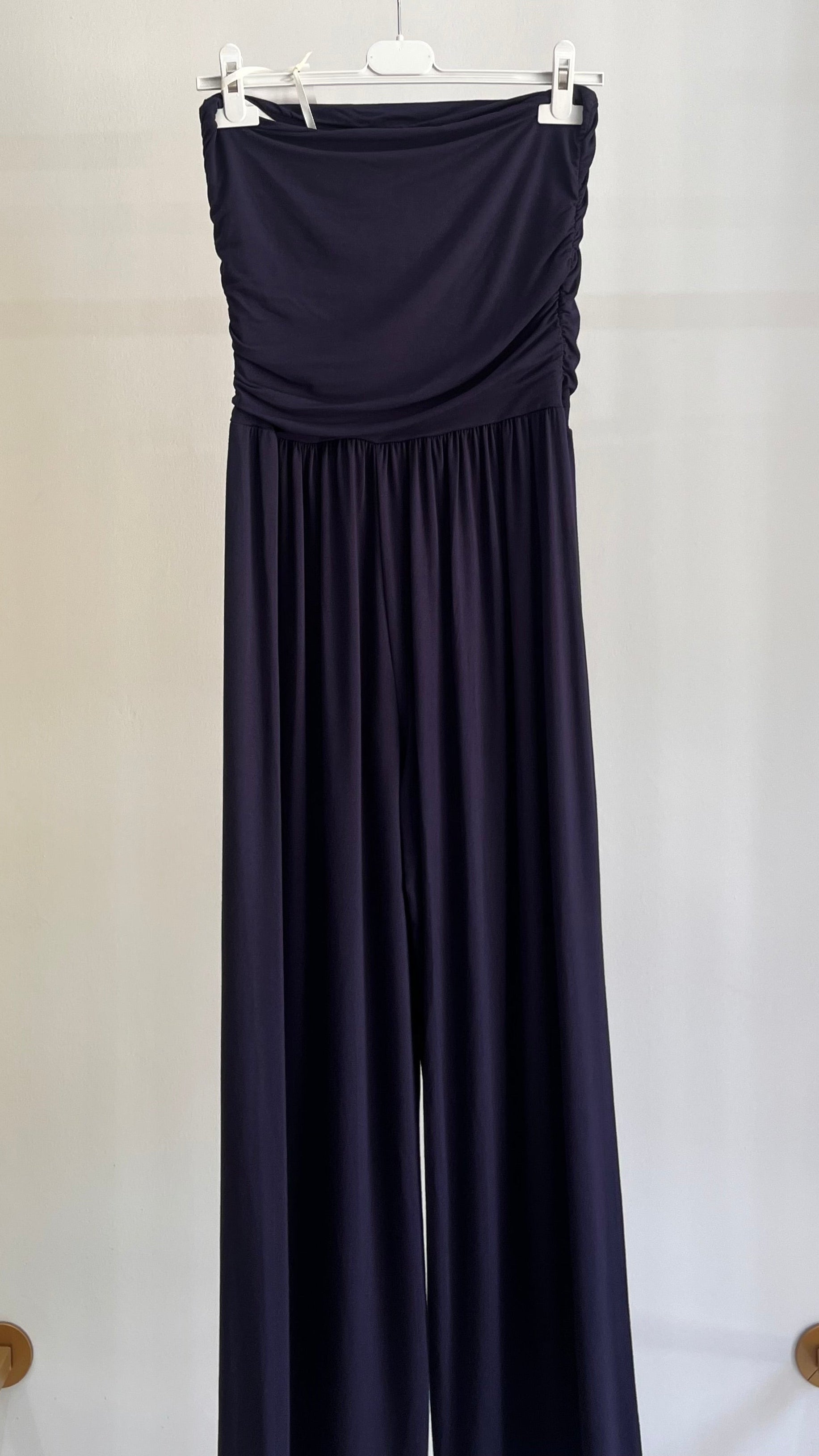 Tuta Natalia - Jumpsuit lungo a fascia