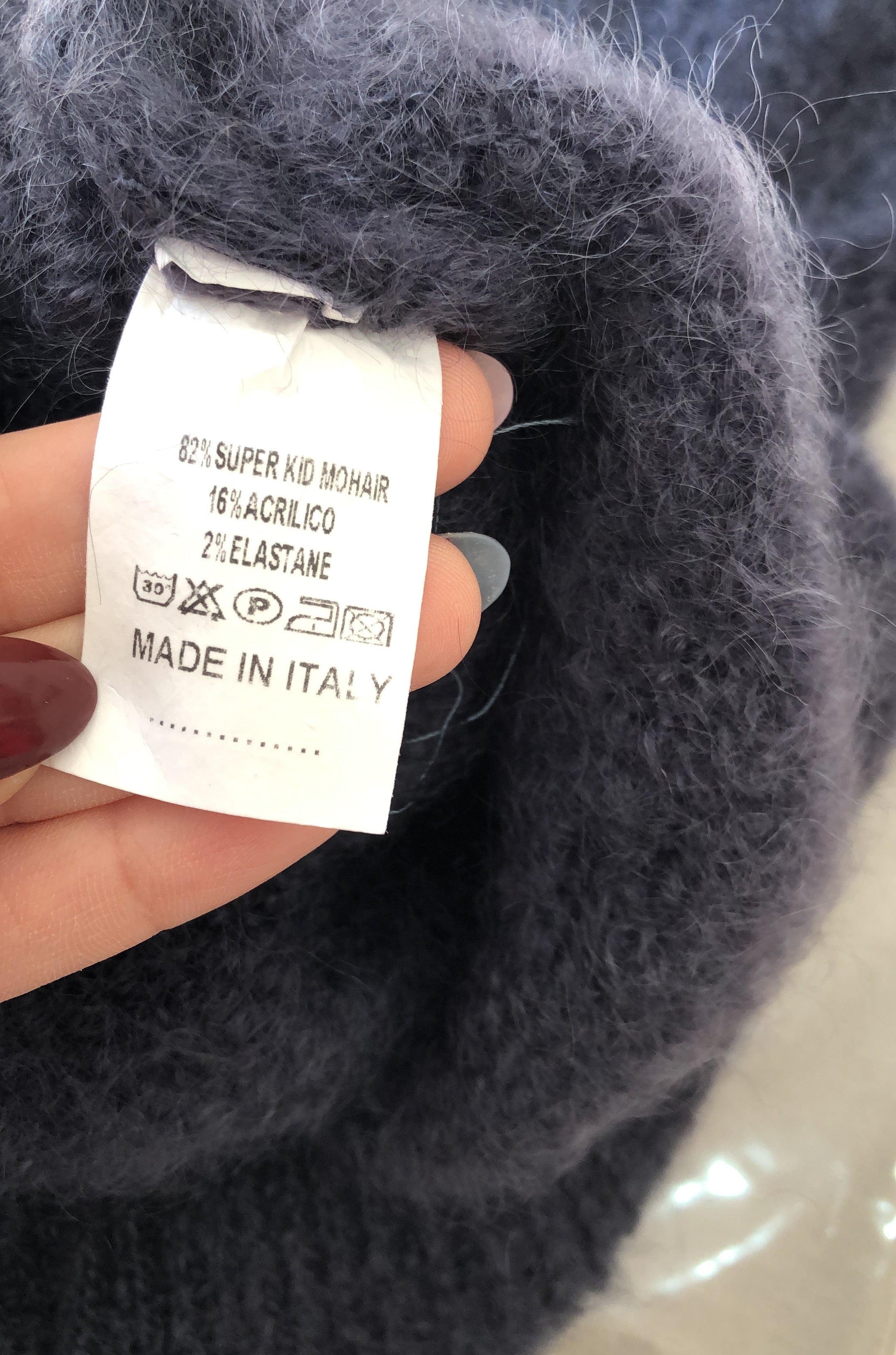 Gilet Priscilla Kid Mohair - Gilet Morbido Elegante Donna