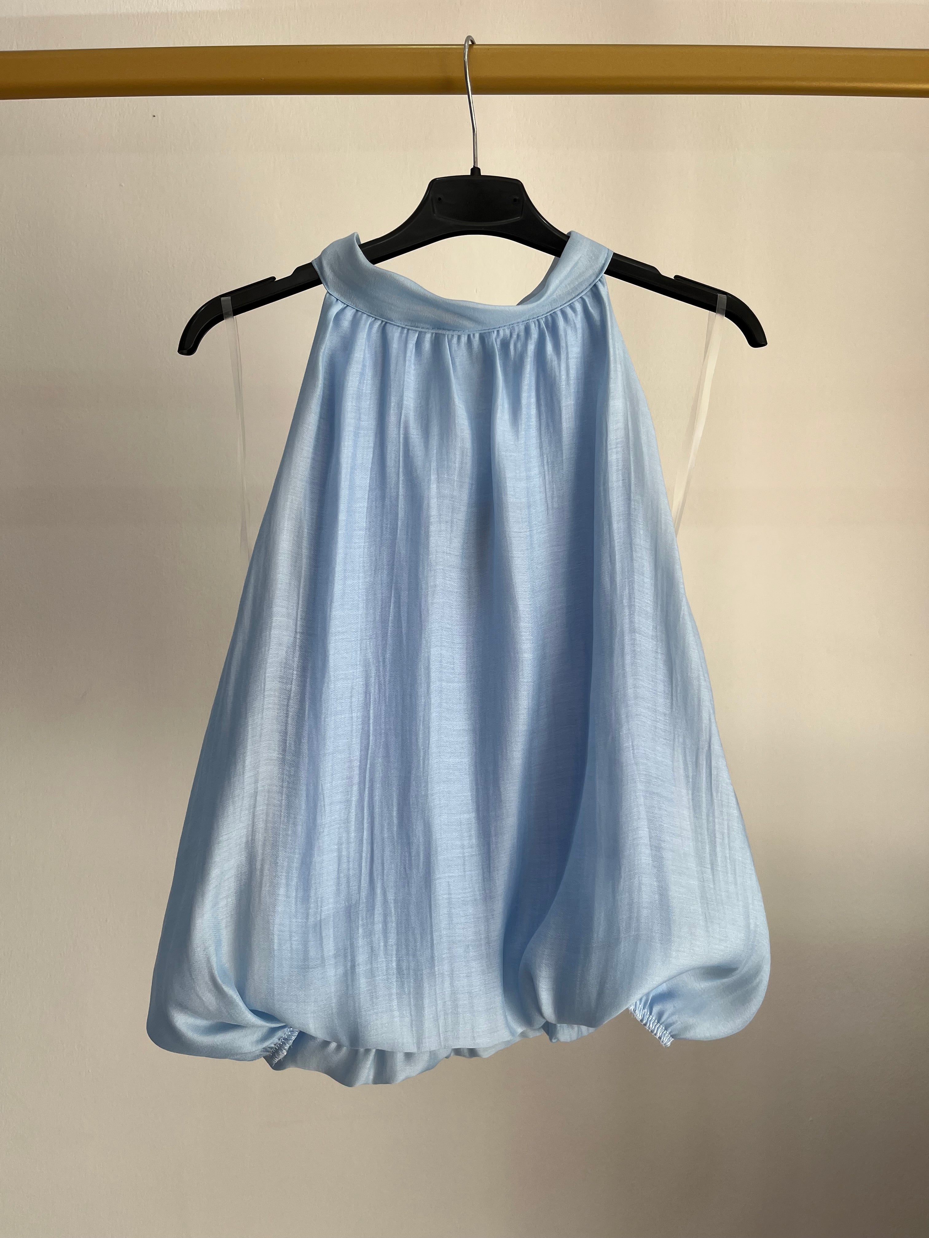 Blusa Atenas con Fiocco – Eleganza Fluida e Raffinata