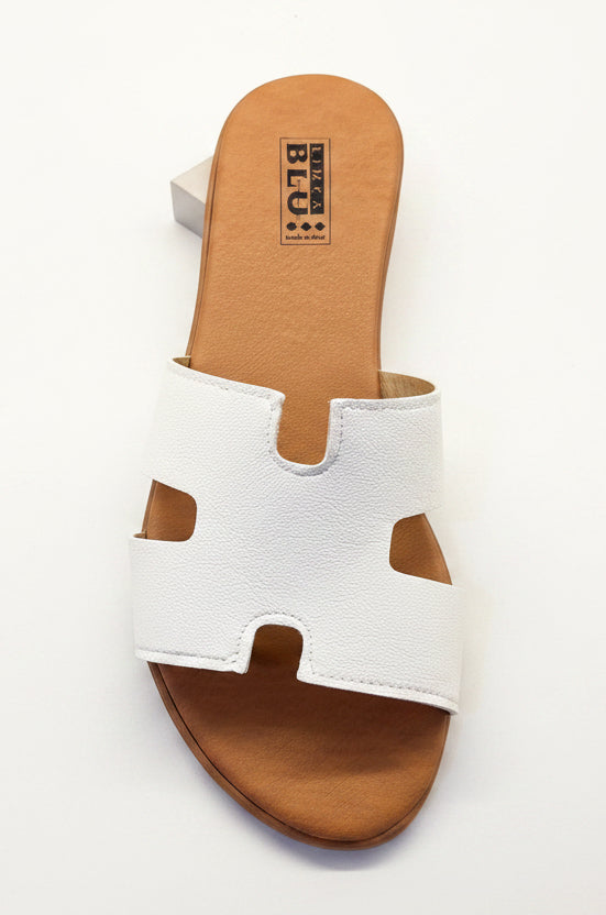 Sandalo Kelly – Ciabatta Piatta con Fascia Cut-Out