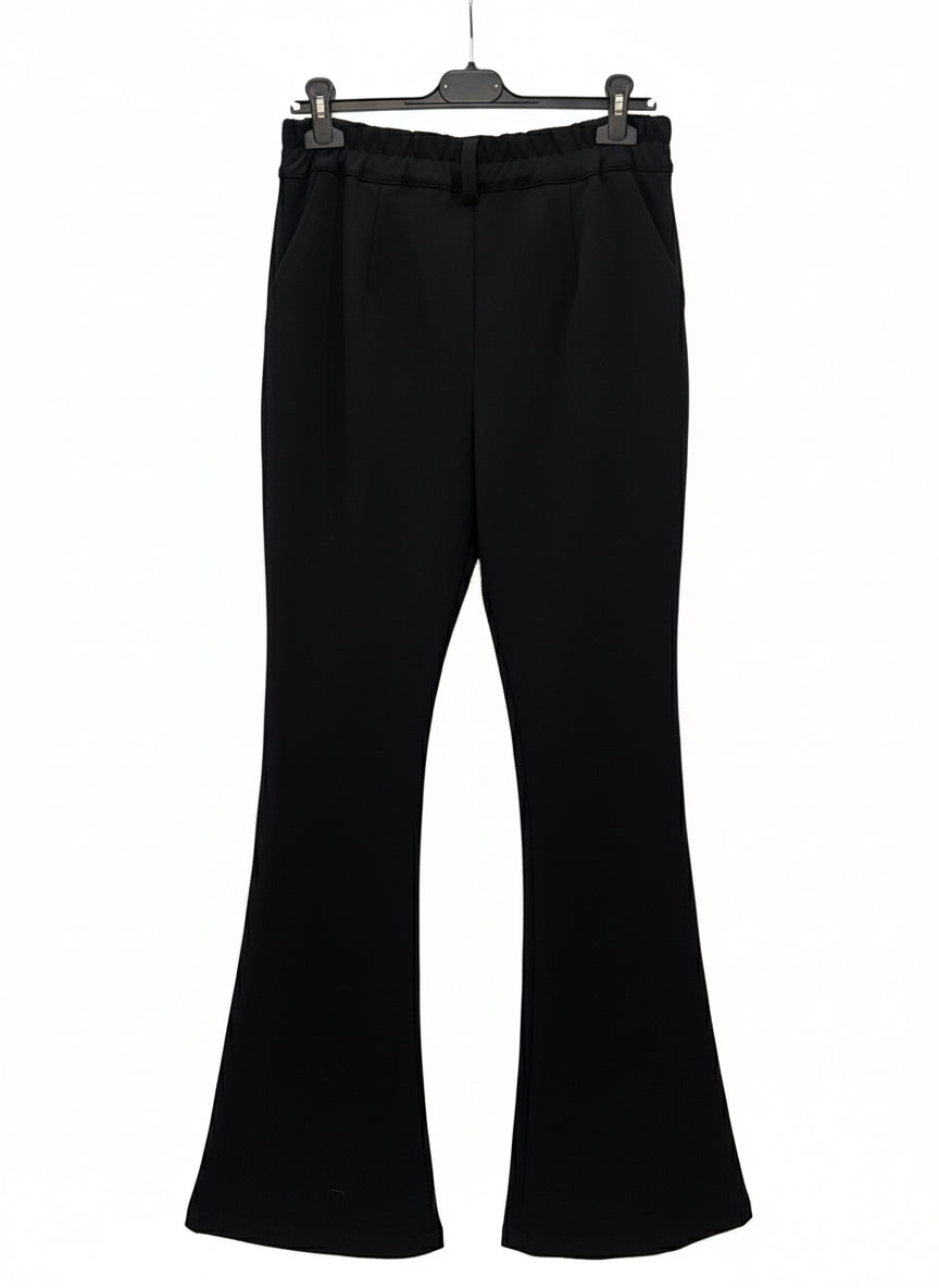 Pantalone Verona - Legging Elegante con Zampa Oxford