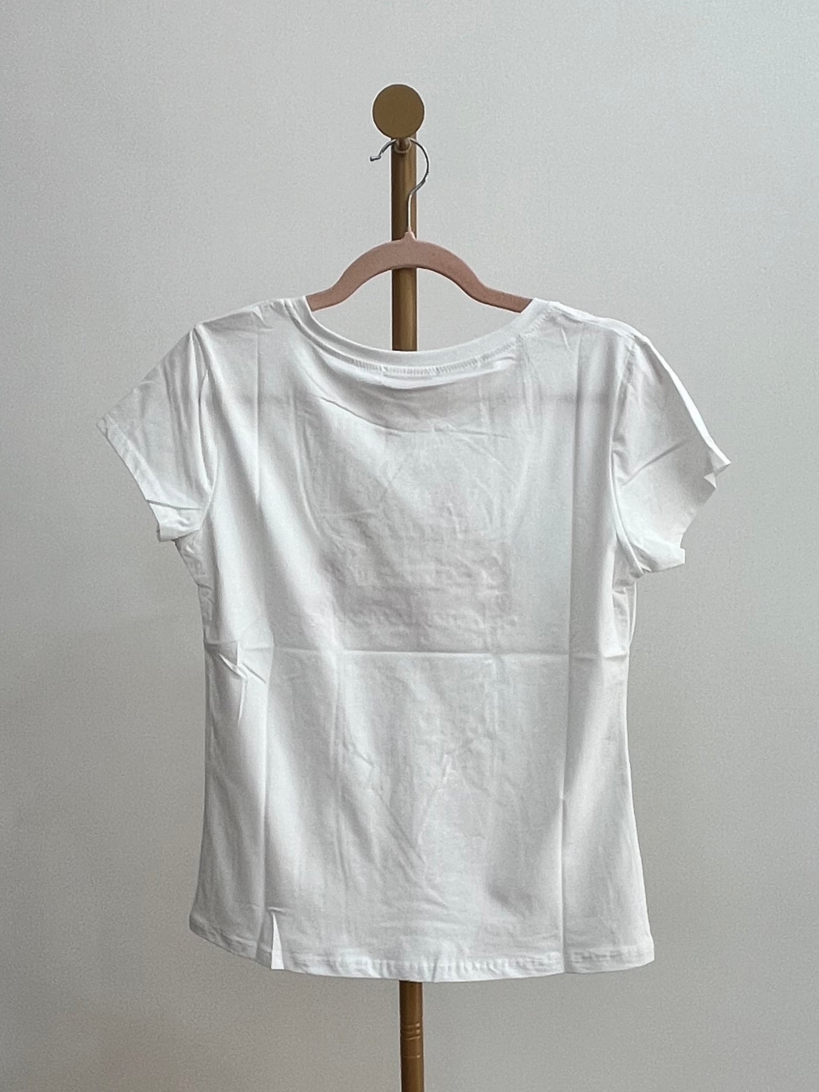 T-shirt Donna con Scritta Simpatica - Taglia Unica S-L