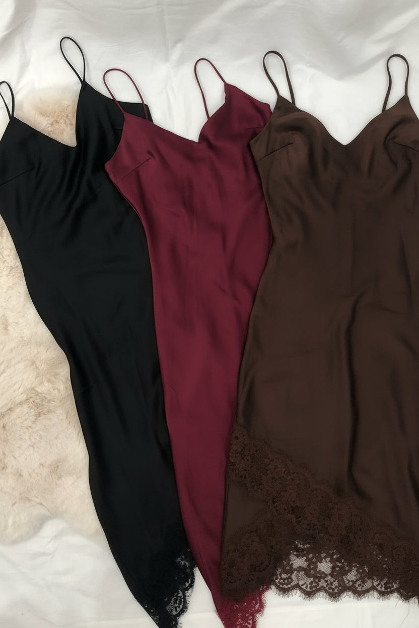 Abito Selene - vestito lingerie con pizzo