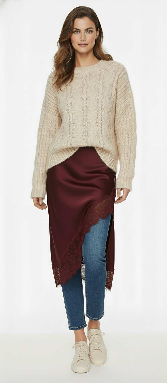 Abito Selene - vestito lingerie con pizzo