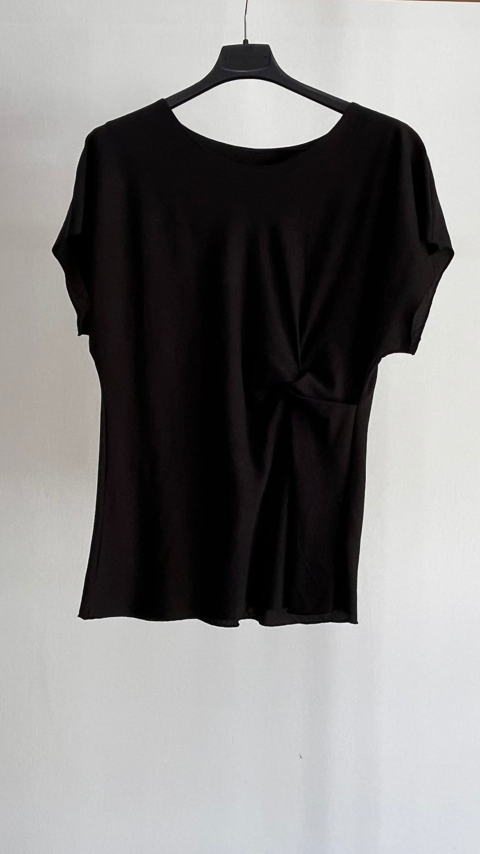 Blusa Amelie – Blusa con Nodo Laterale e Maniche a Kimono