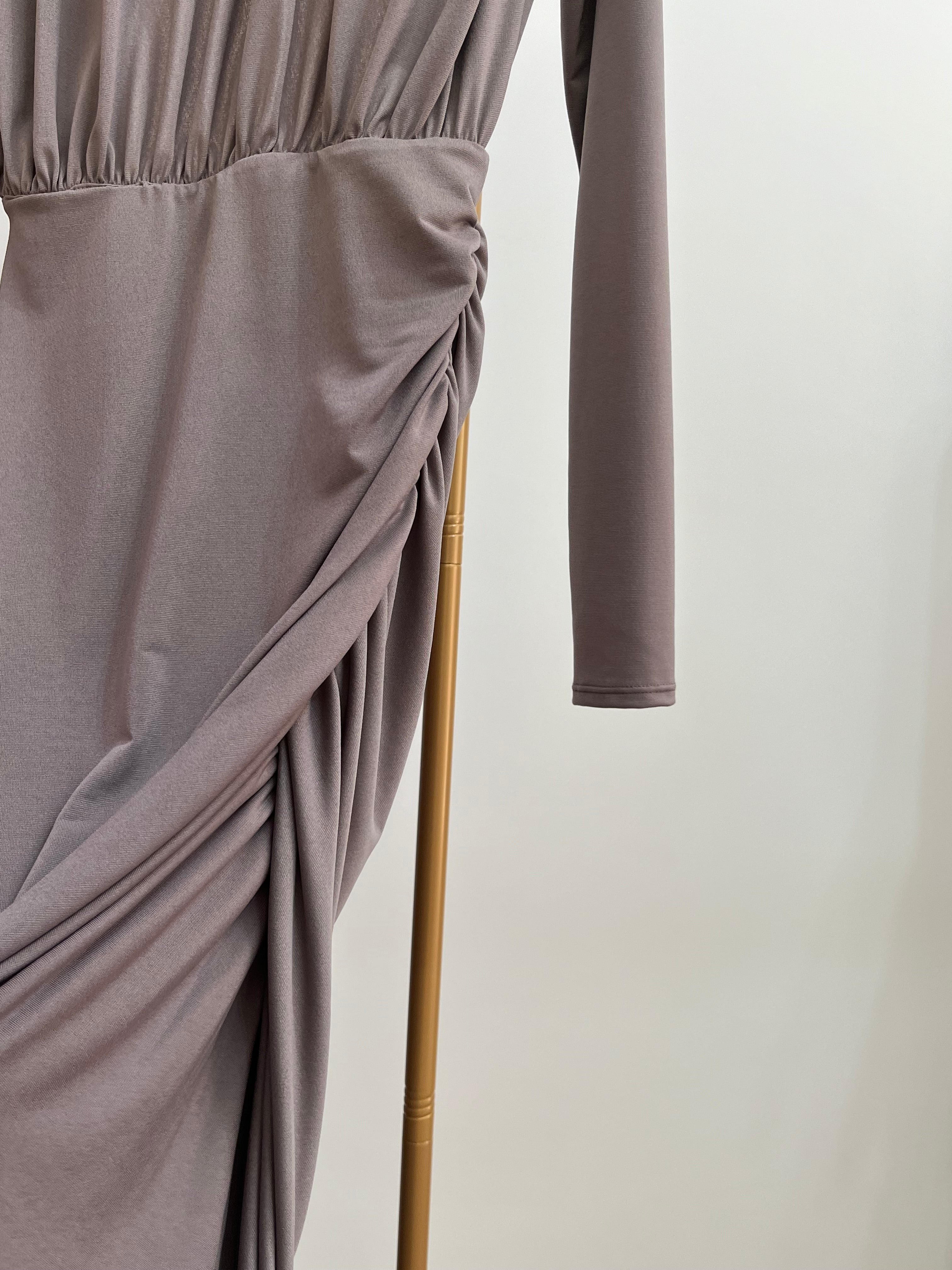 Abito Corina - Abito Lungo Drappeggiato Elegante
