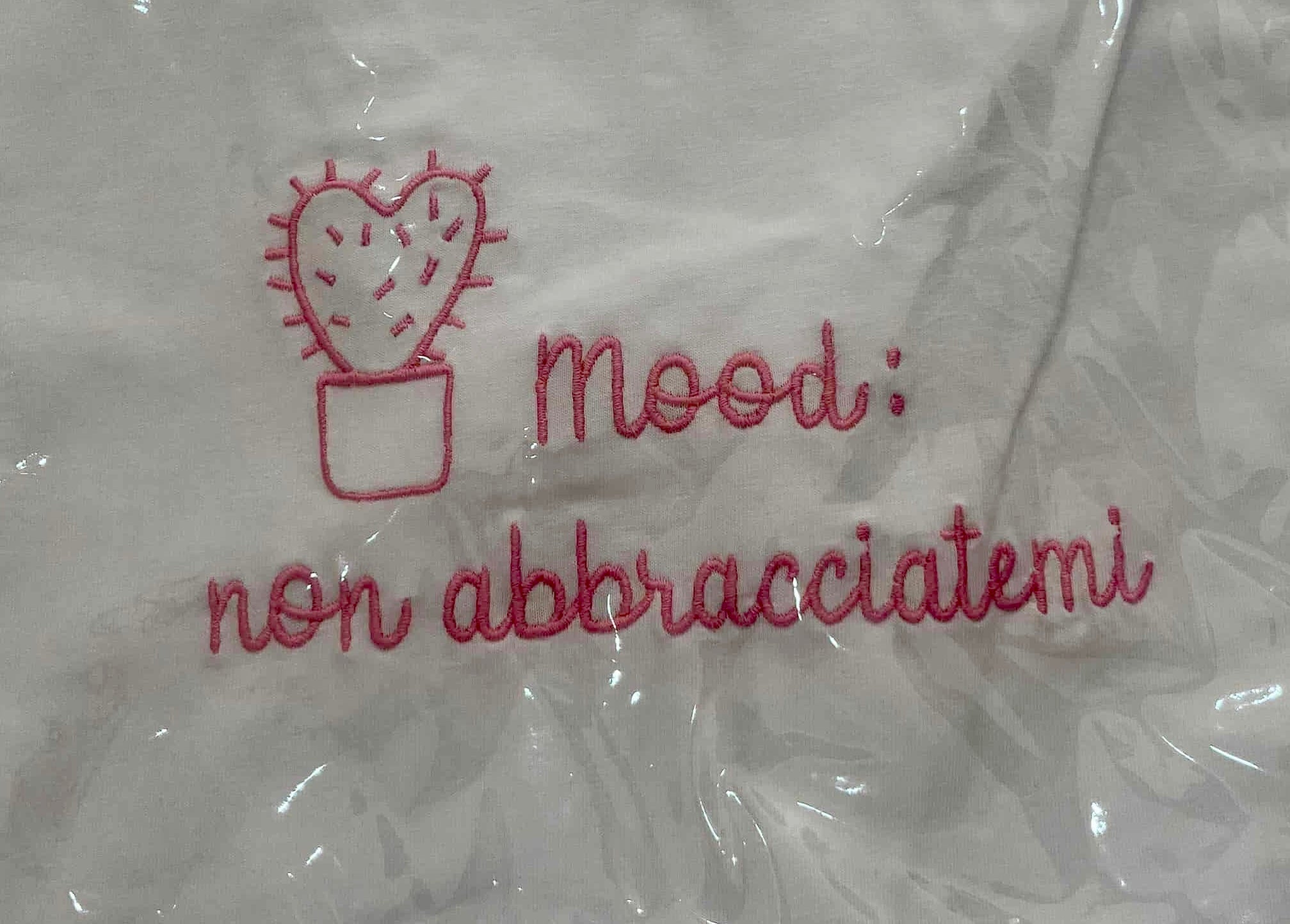T-shirt Donna con Scritta Simpatica - Taglia Unica S-L