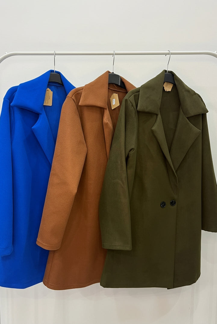 Cappottino Diana - Capotto Corto Donna Elegante Morbido