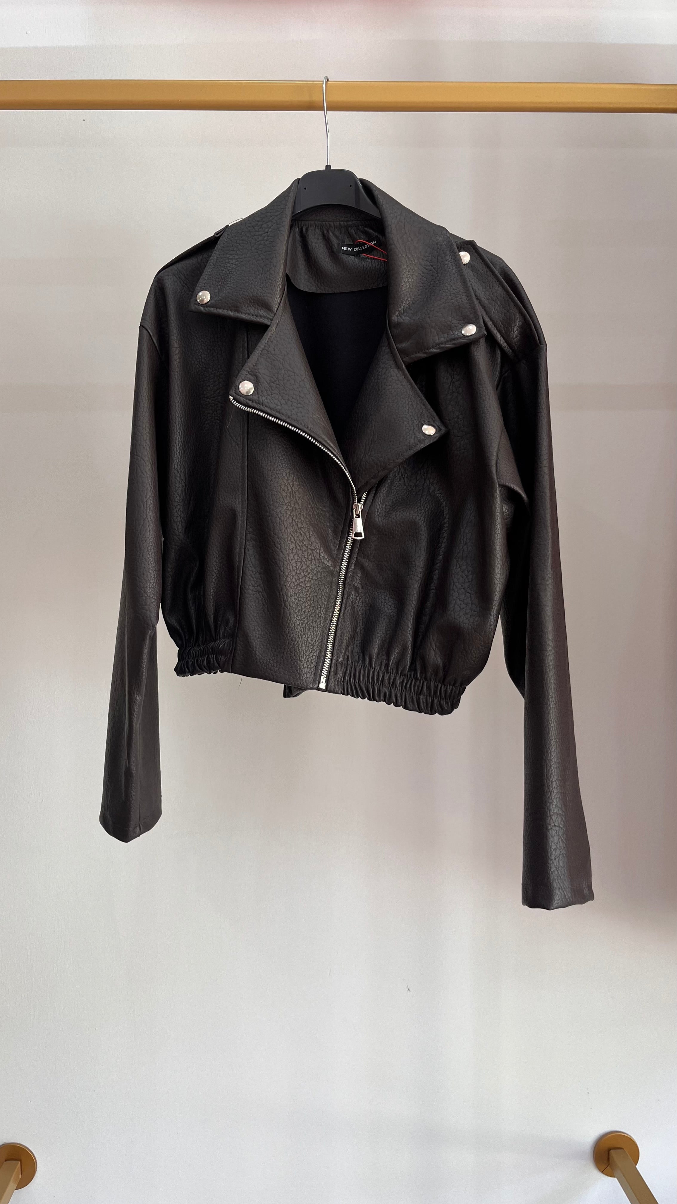 Giacca Sonia - Chiodo Biker in Ecopelle
