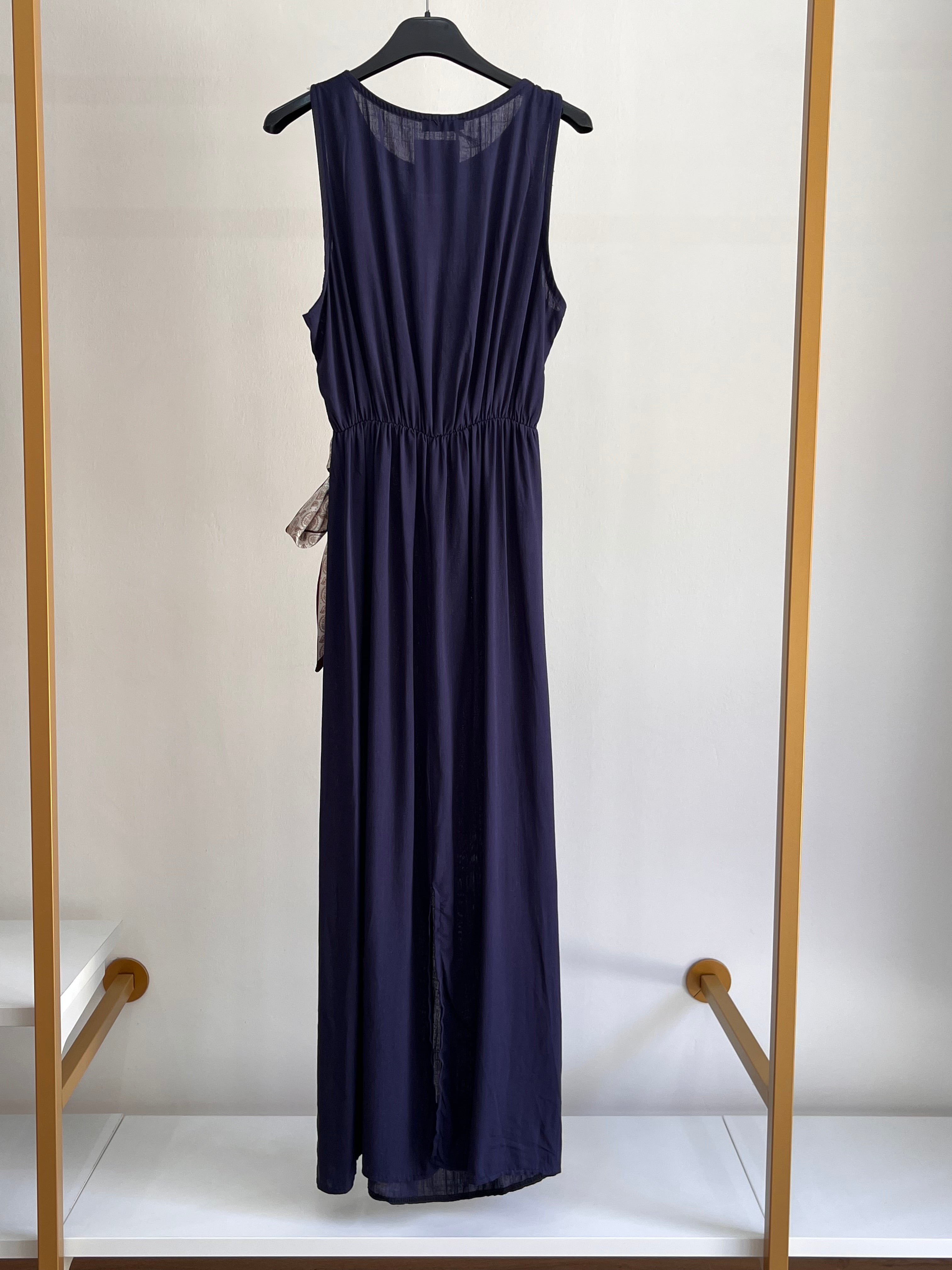 Abito Priscilla - Vestito lungo con fiocco laterale elegante