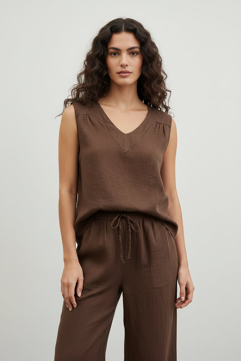 Completo Ana in Lino – Coordinato Donna Elegante