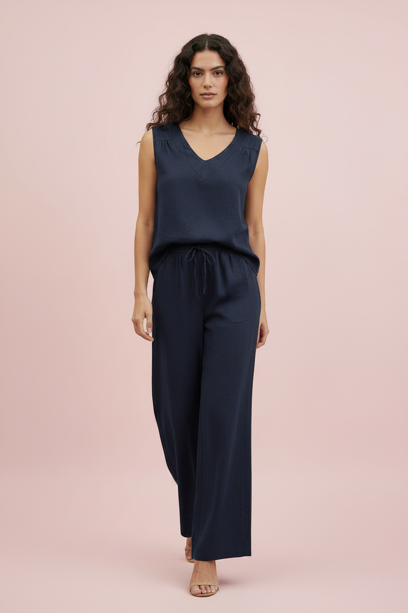 Completo Ana in Lino – Coordinato Donna Elegante