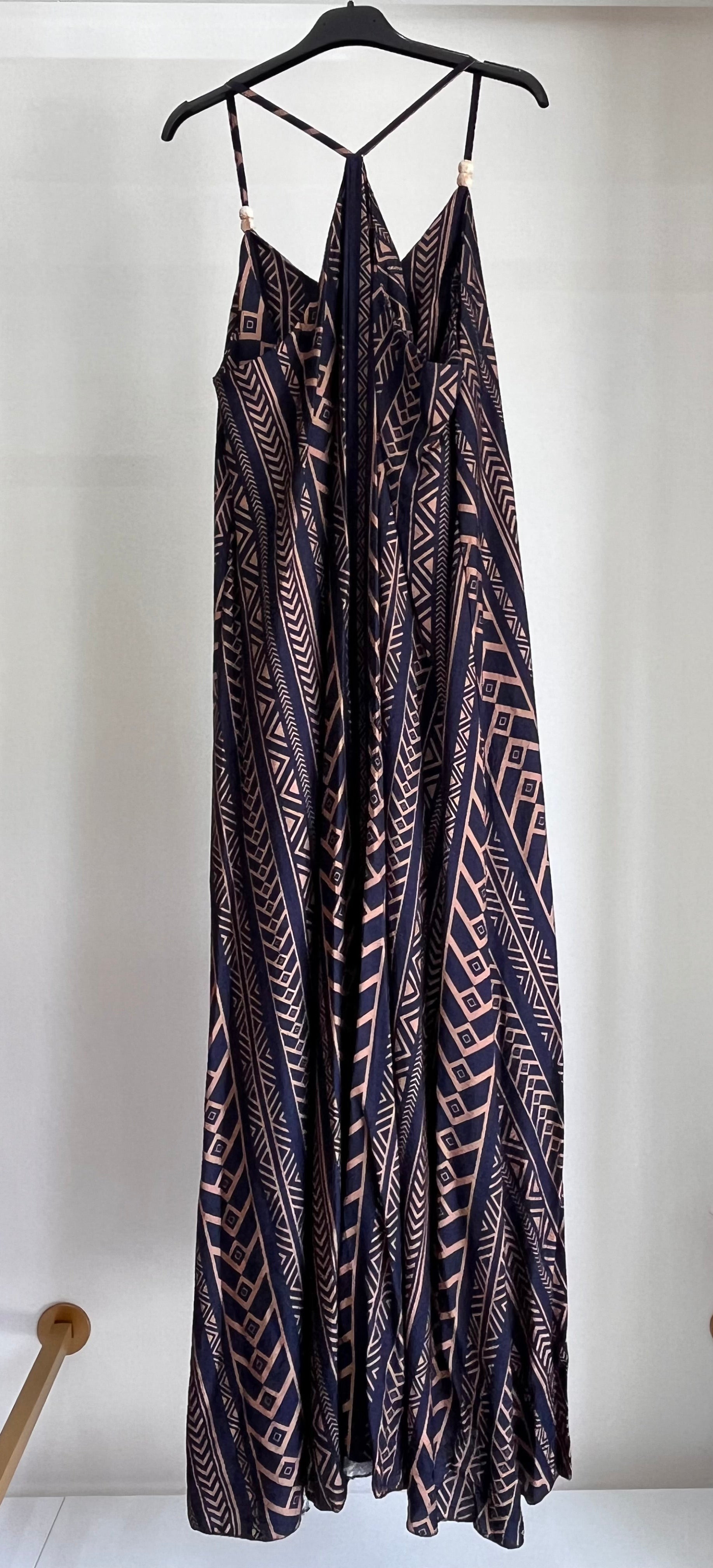 Abito Alicia - Maxi Dress con Stampa Geometrica