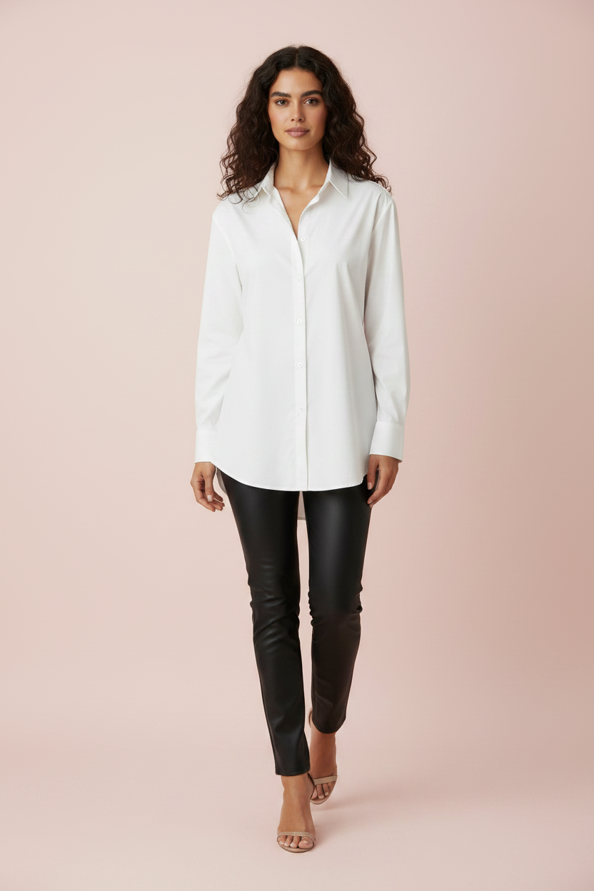 Camicia Belen - Camicia oversize donna. Elegante fresca e leggera | Taglia Unica