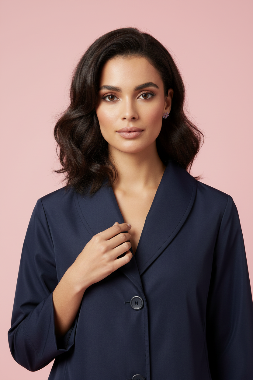 Giacca a Vento Lorella – Trapezio con Cappuccio