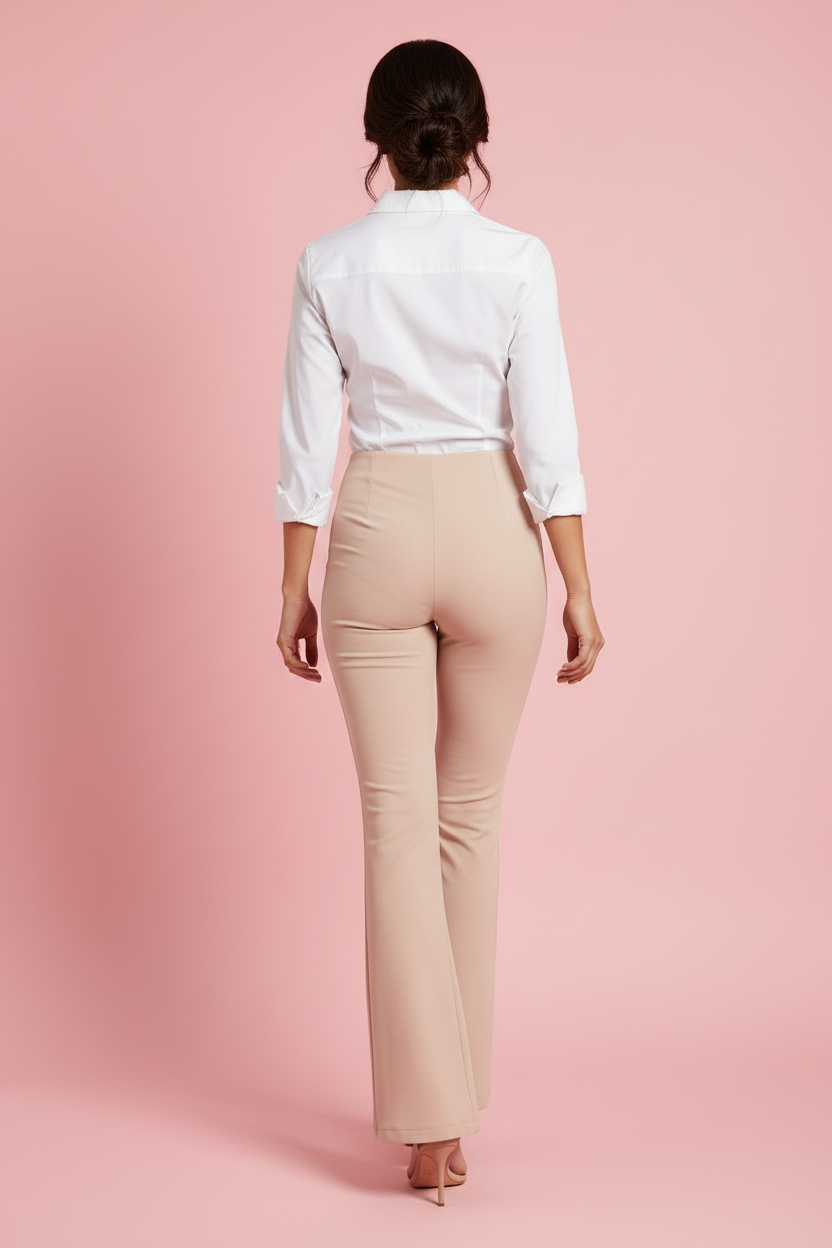 Pantalone Vivienne – Pantalone a Zampa Vita Alta