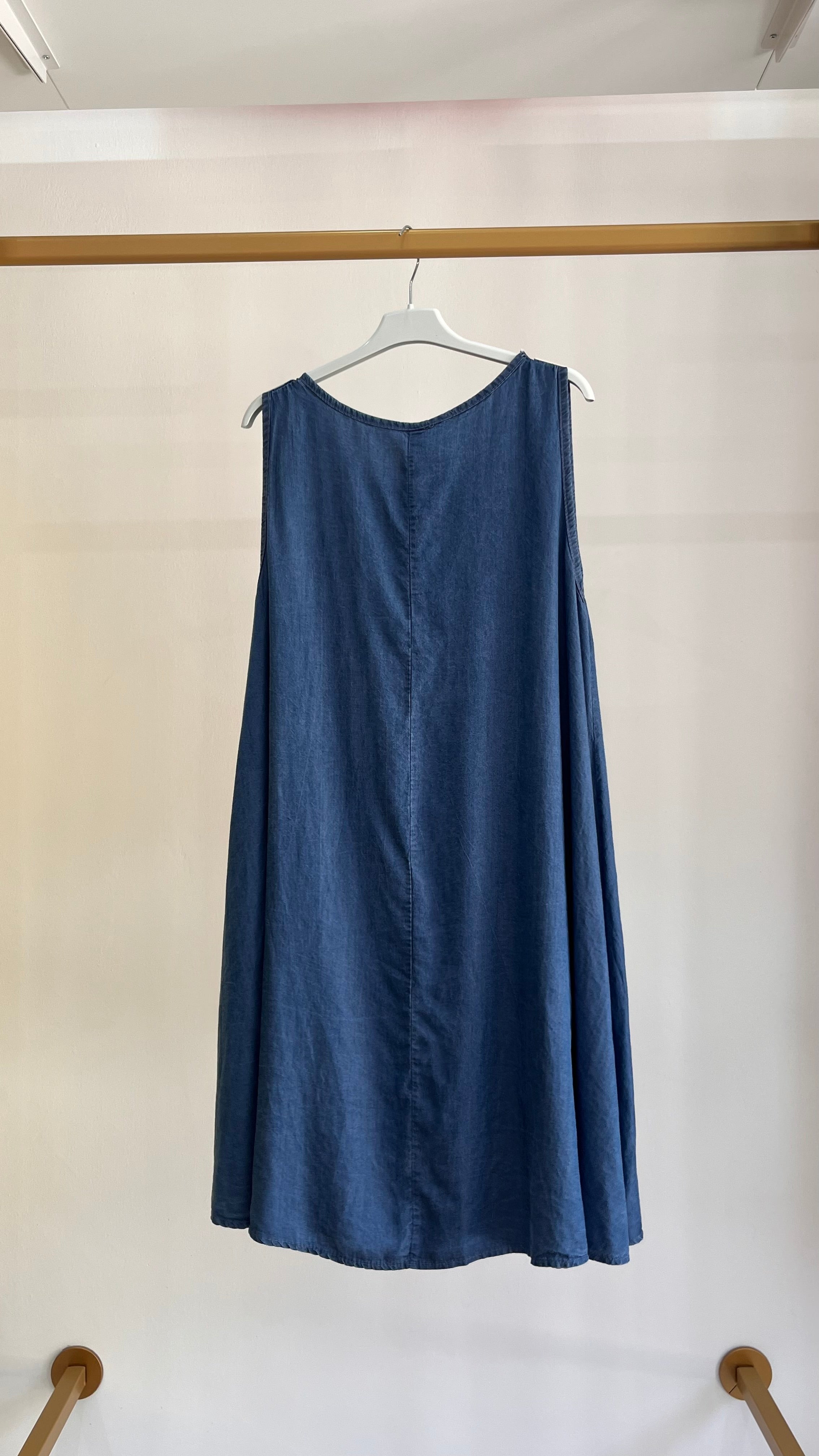 Vestito Denisse - Abito corto effetto denim