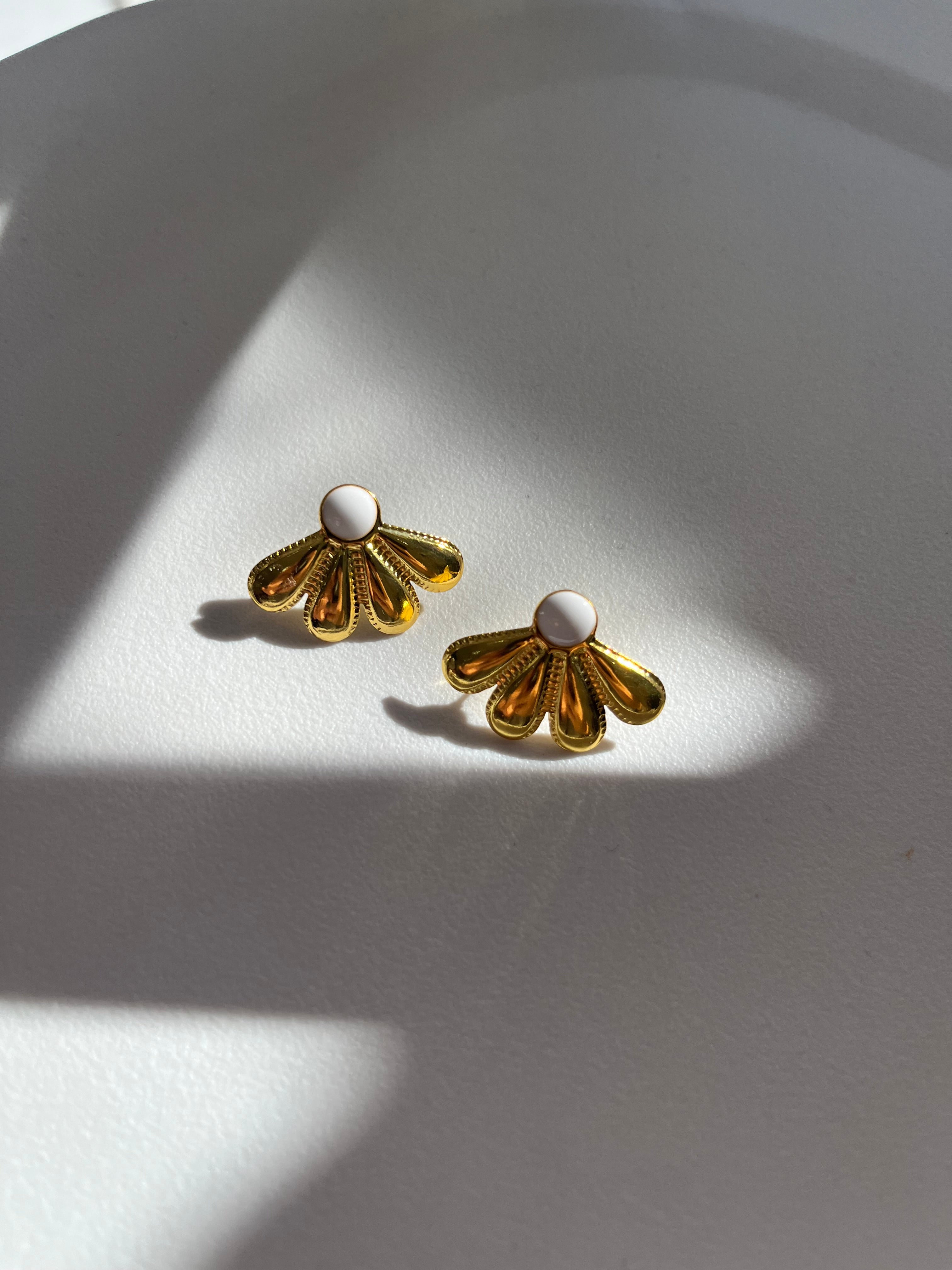 Orecchini Margot - Gioielli Eleganti in Acciaio gold