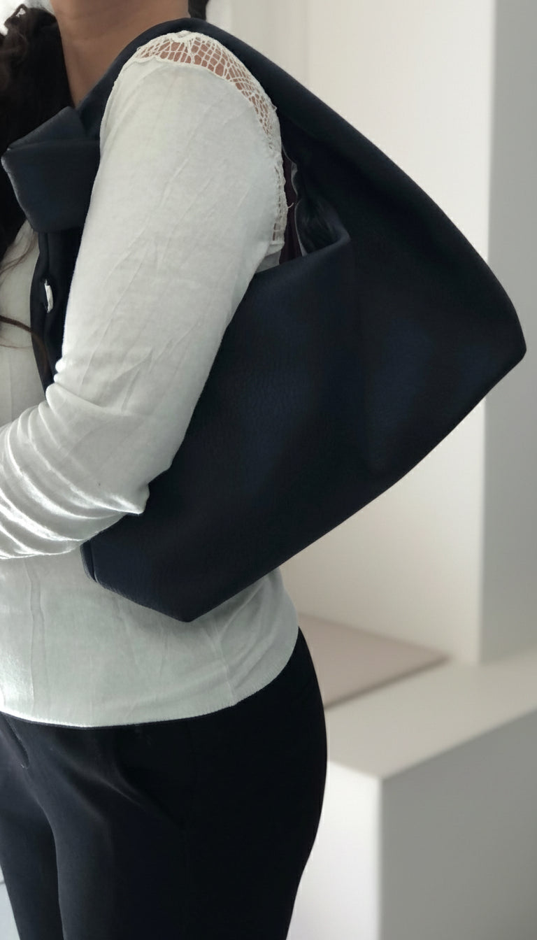 Borsa Mila Ecopelle con Nodo - Borsa a Spalla Donna