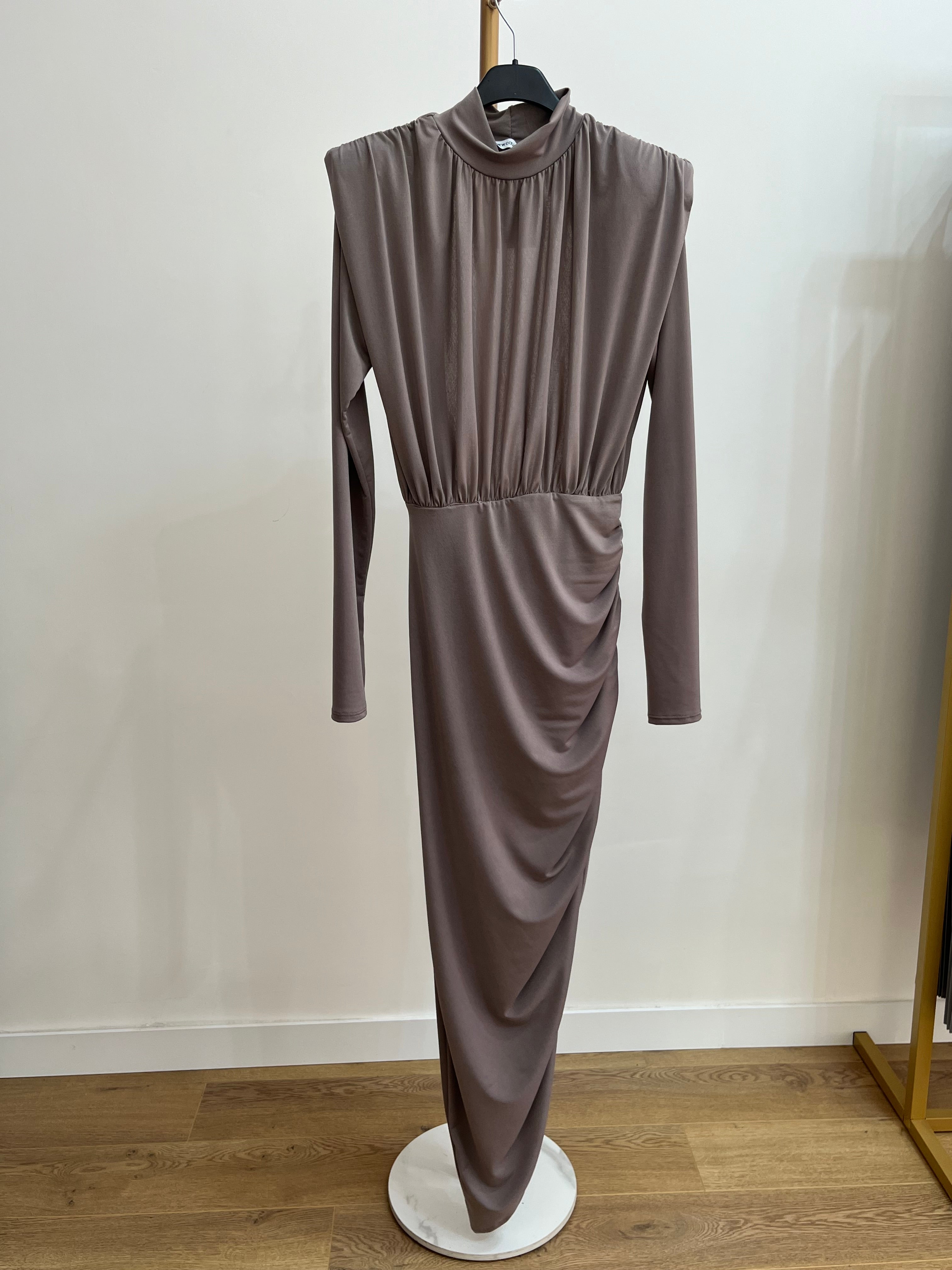 Abito Corina - Abito Lungo Drappeggiato Elegante