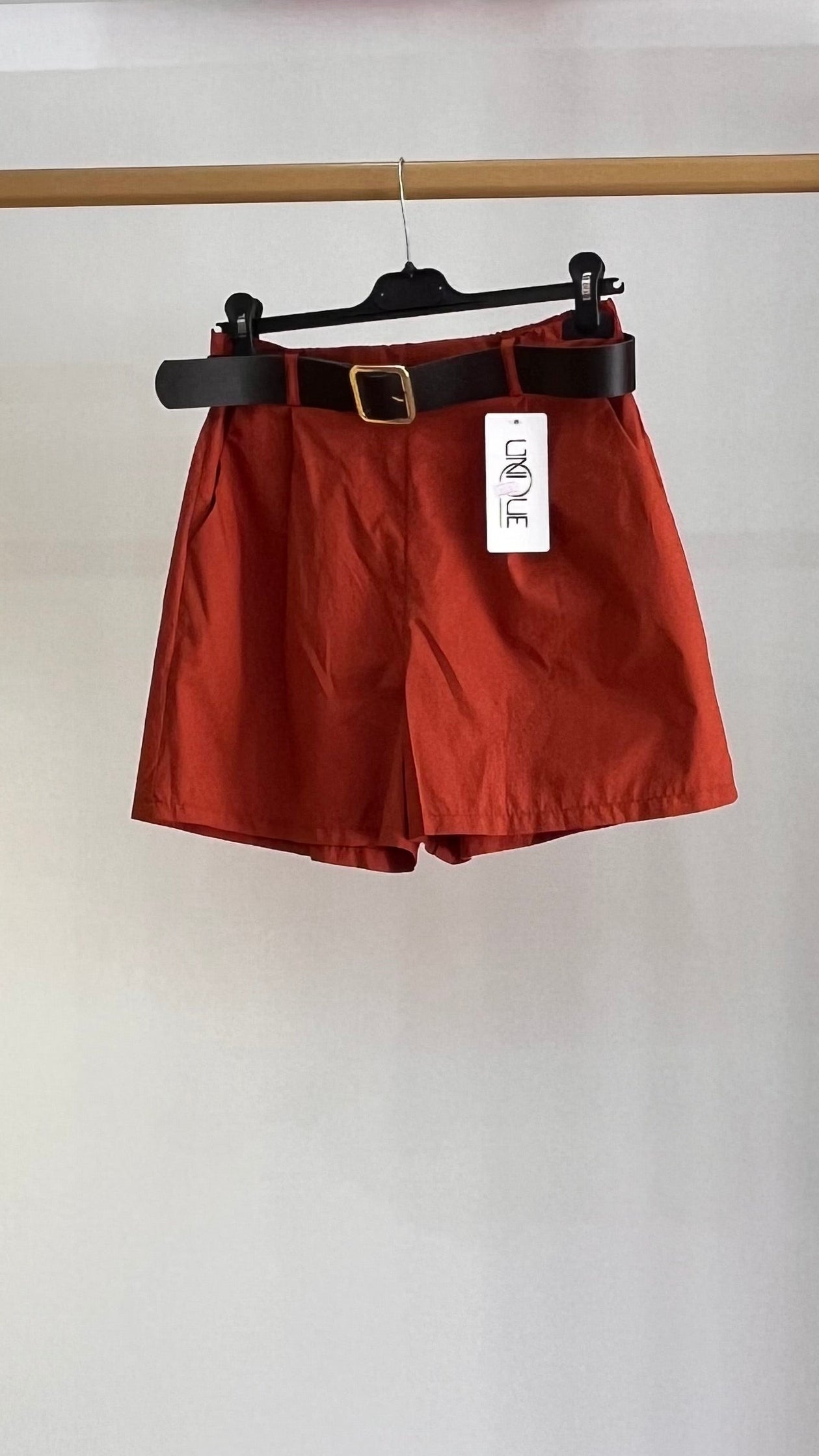 Pantaloncino Diana – Shorts Donna Vita Alta con Cintura