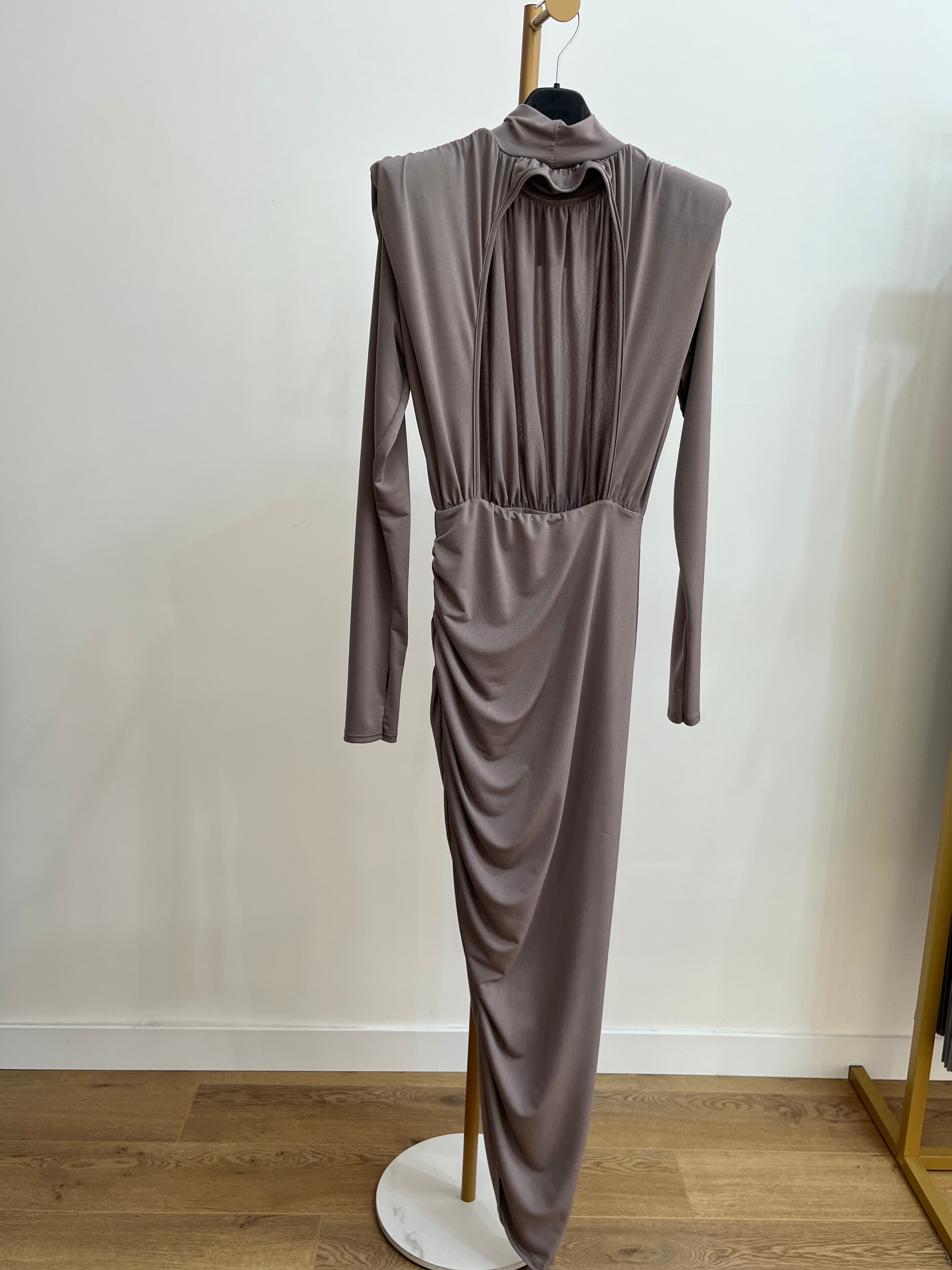Abito Corina - Abito Lungo Drappeggiato Elegante