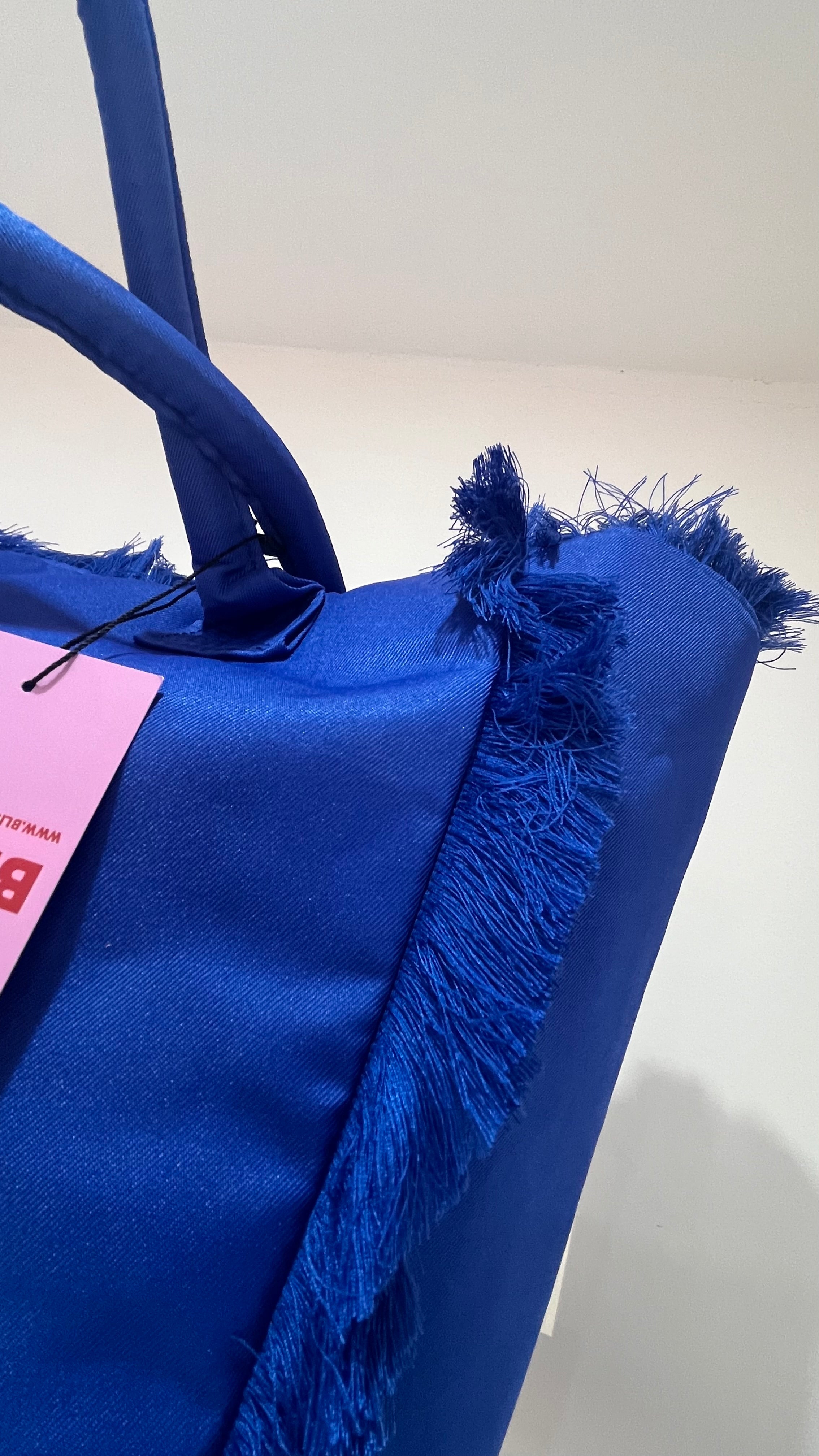 Tote Giusy - Borsa Mare con Frange – Shopper Spiaggia Donna