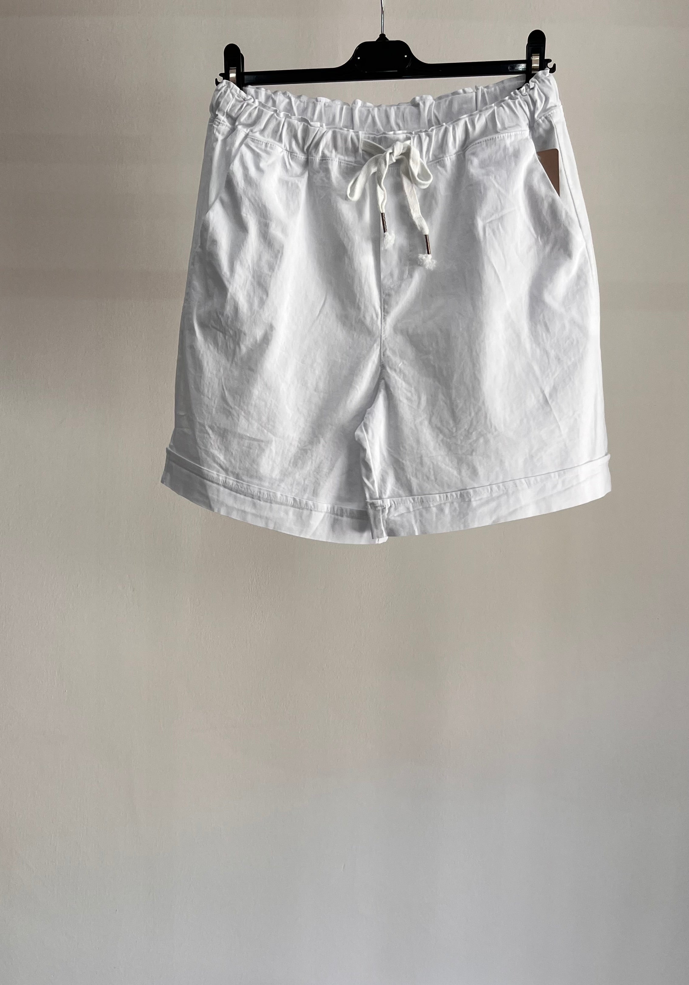 Pantaloncino Jenny – Shorts Vita Alta in Cotone