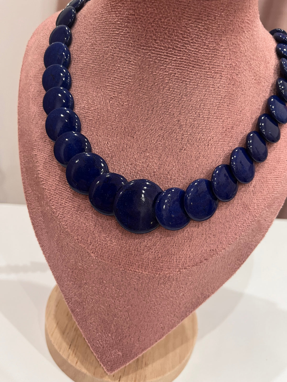 Collana Lorenza – Girocollo con Perle Piatte