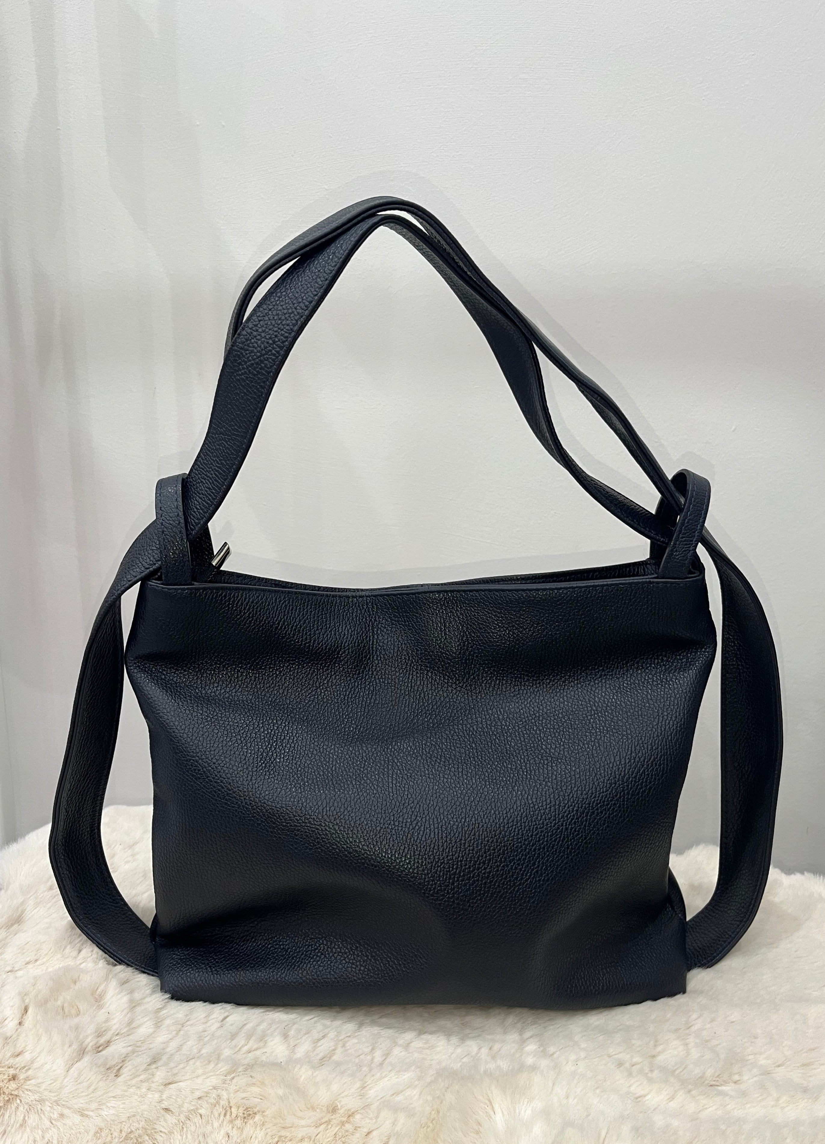 MUSA Convertible Bag – Borsa/Zaino in Vera Pelle Made in Italy