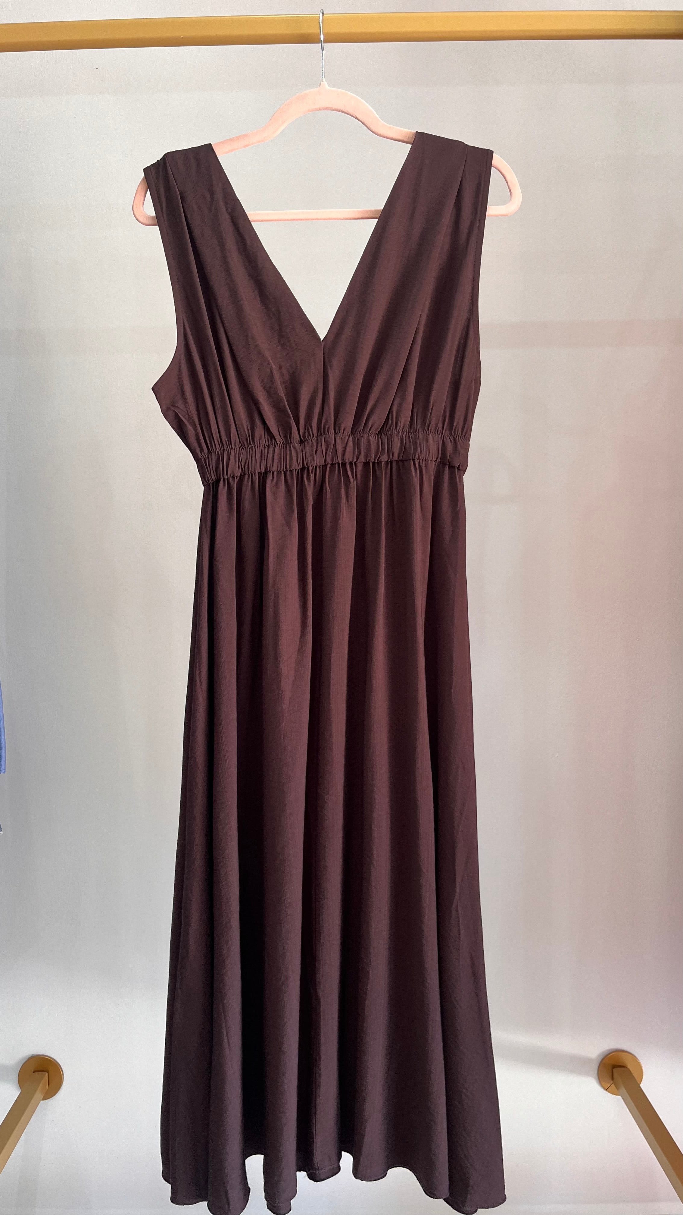 Abito Lungo Santorini – Eleganza Mediterranea
