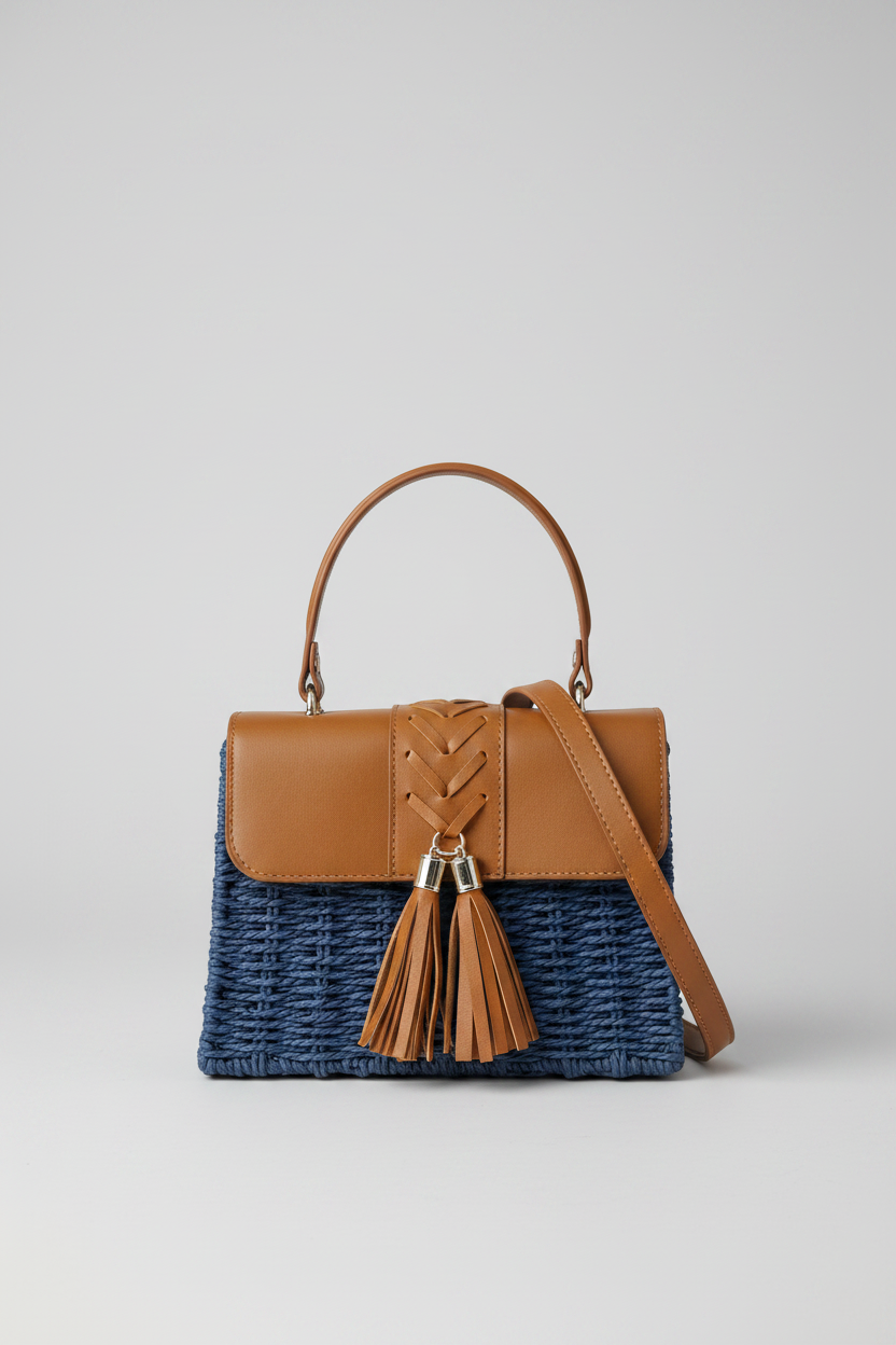 Borsa a Mano Blu – Donna | Bliss Womens Wear