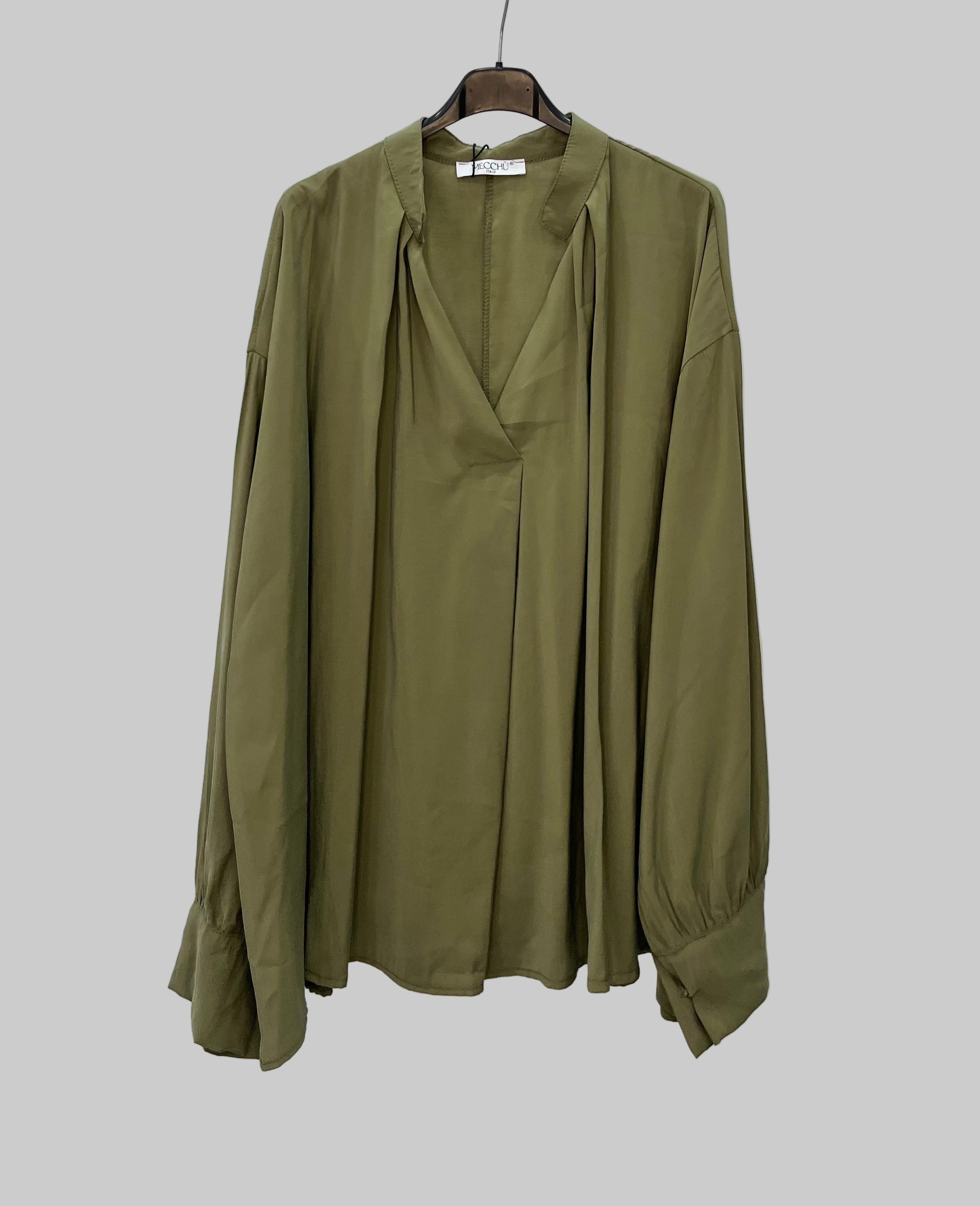 Blusa Chiara Elegante - Camicia Donna Curvy Premium