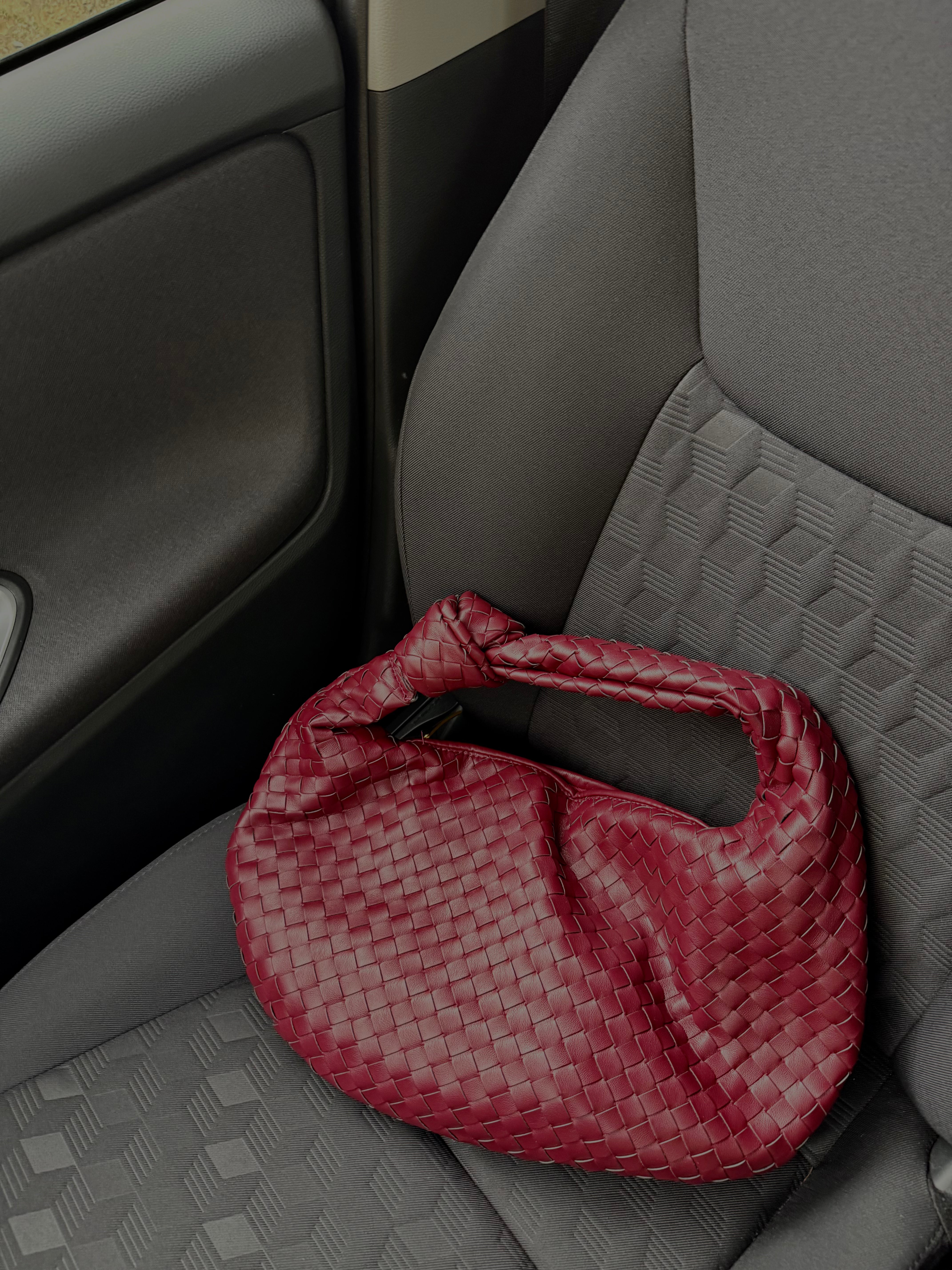 Borsa Valentino - Elegante Borsa a Spalla in Ecopelle Intrecciata