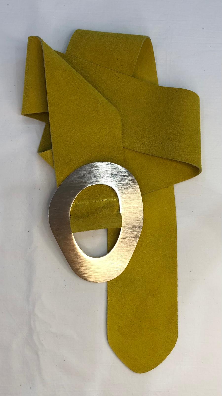 Aura - Cinturone con dettaglio scultura