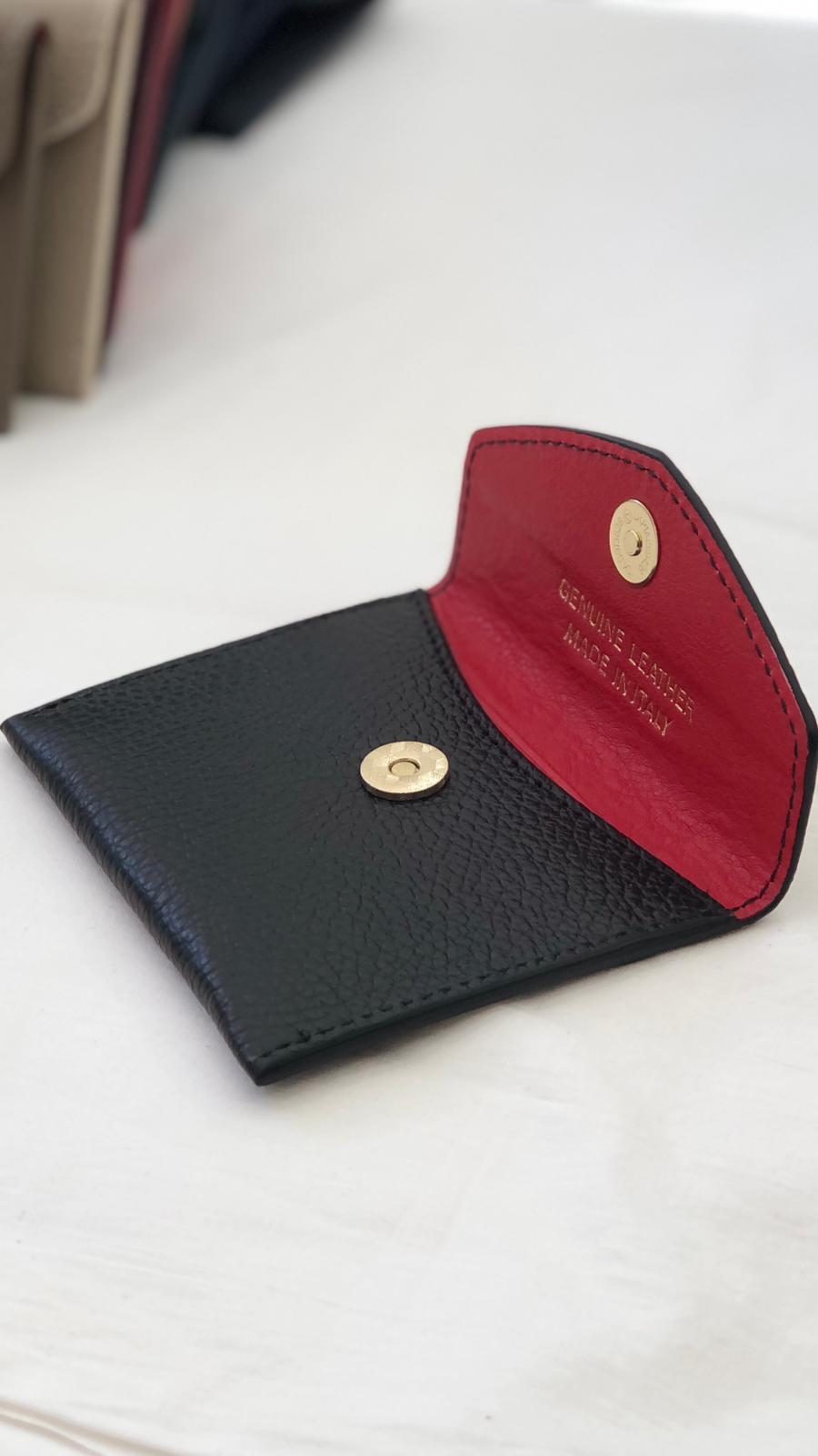 Everyday Chic - portacarte con bottone