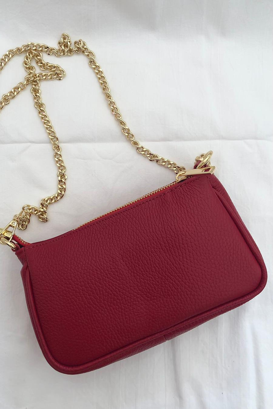 Eva - Borsa con dettagli gold