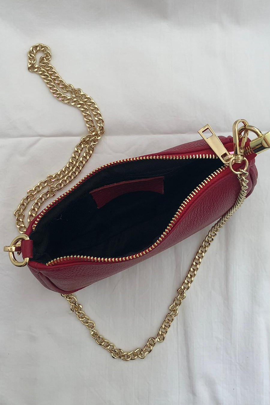 Eva - Borsa con dettagli gold